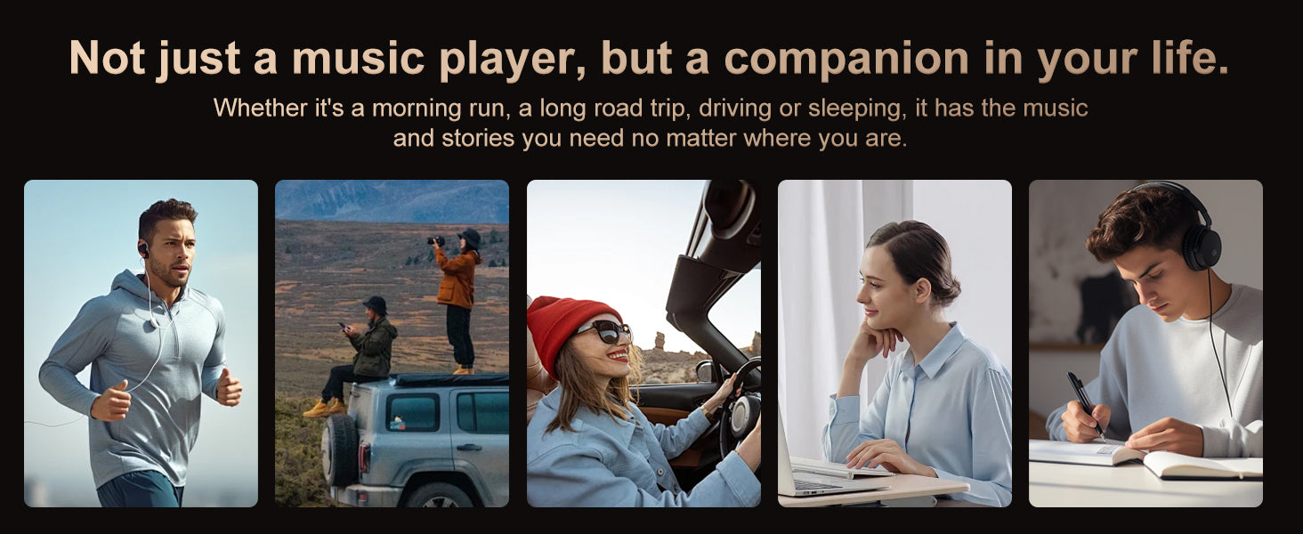 Oilsky Hi-Fi MP3 Player with Bluetooth & WiFi 64GB