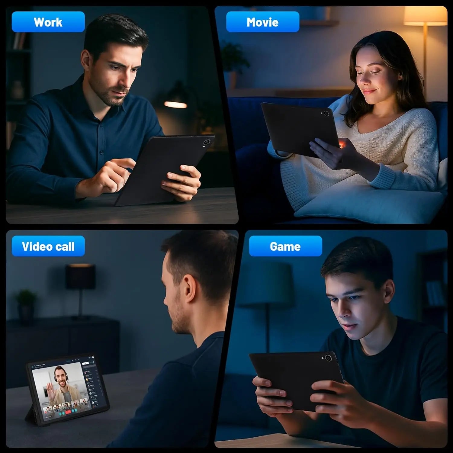 URAO C109L 10-Inch Android 15 Tablet – Powerful Performance with Keyboard & Mouse Set