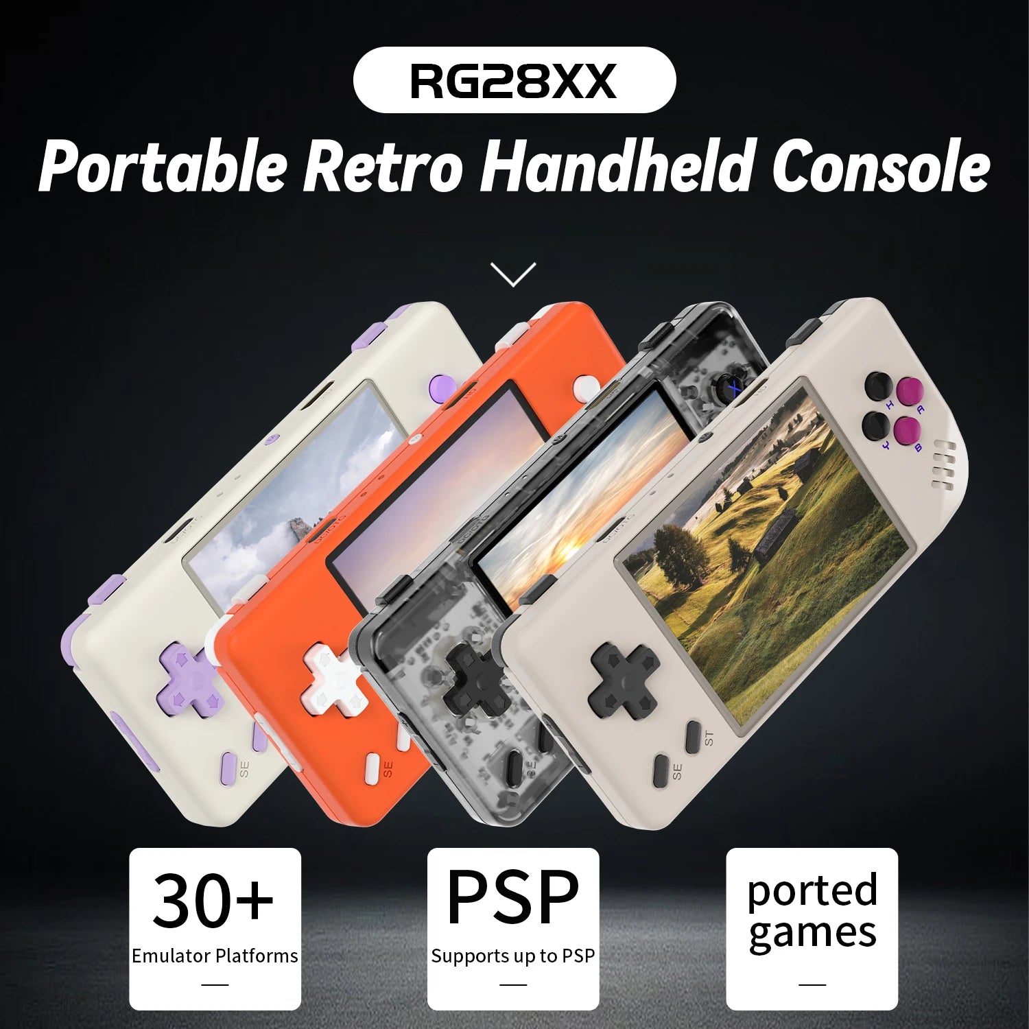 ANBERNIC RG28XX Handheld Game Console