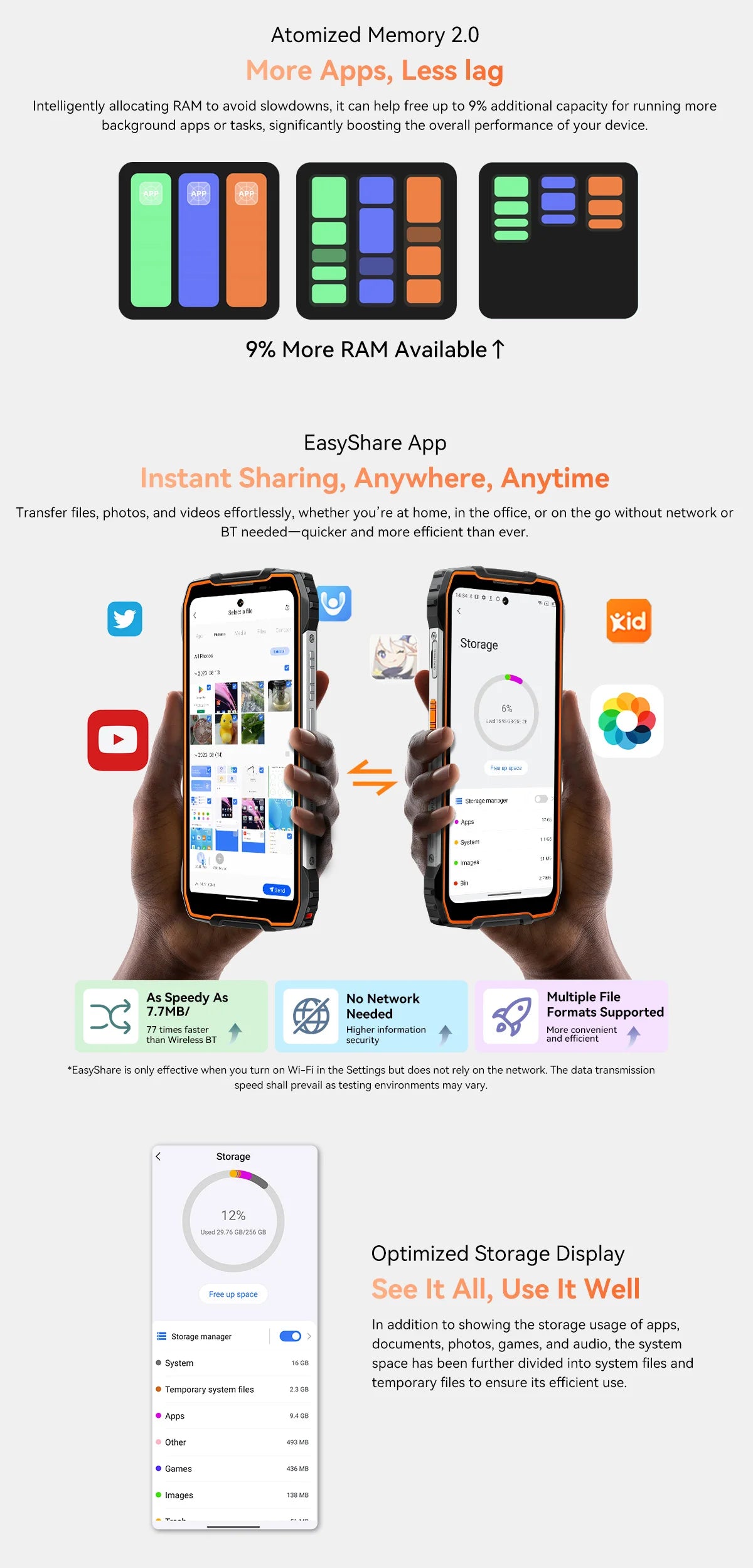 Blackview OSCAL PILOT 3 5G Rugged Smartphone