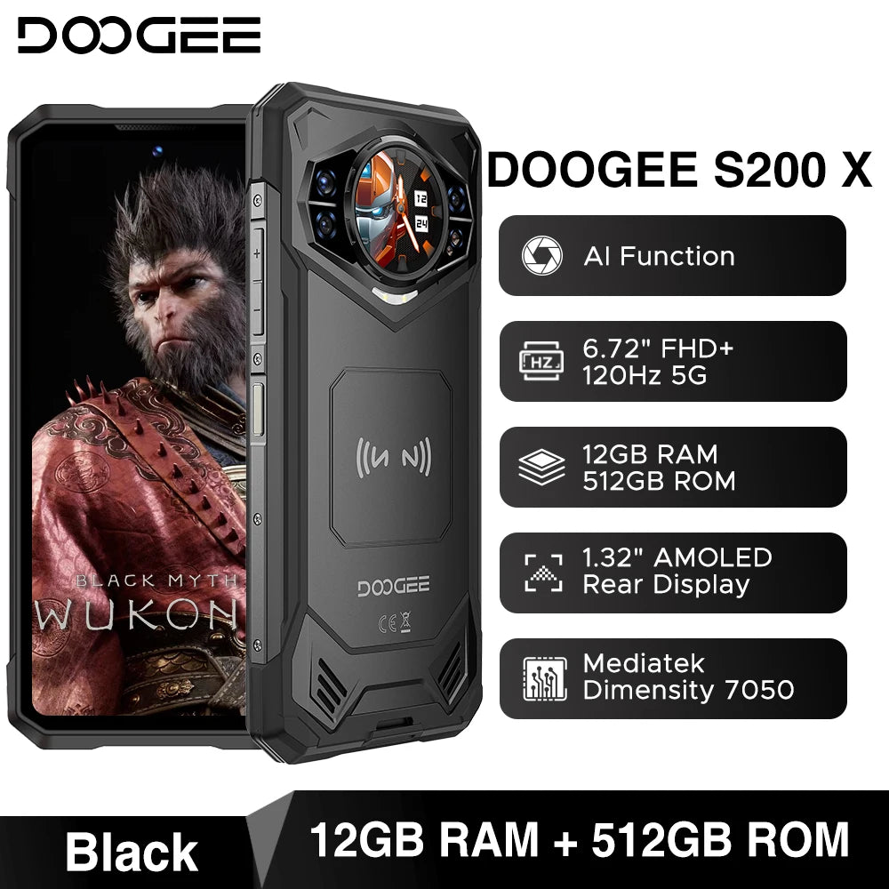 DOOGEE S200 X 5G Rugged Smartphone