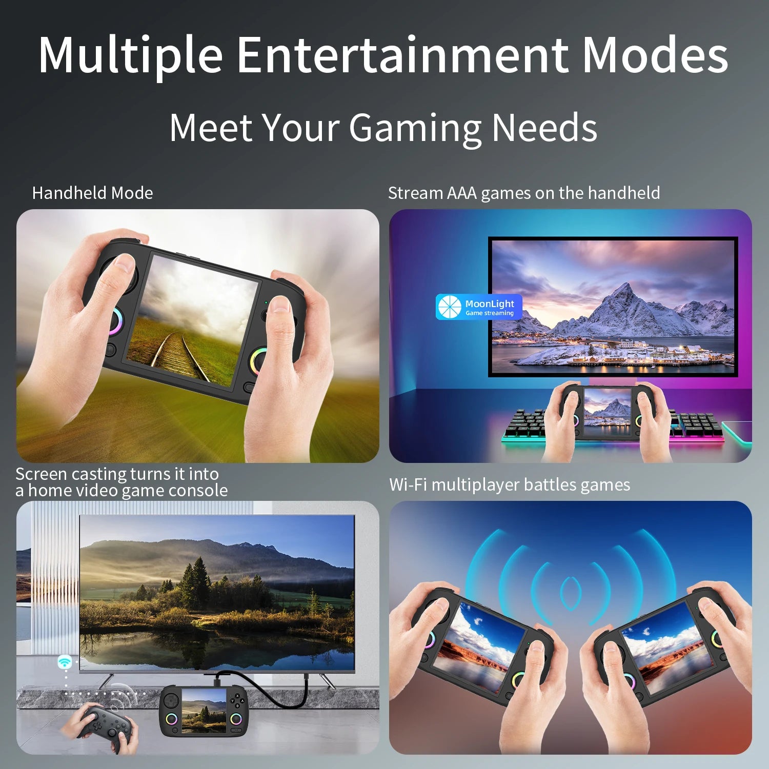 ANBERNIC RG Cubexx Retro Handheld Game Console