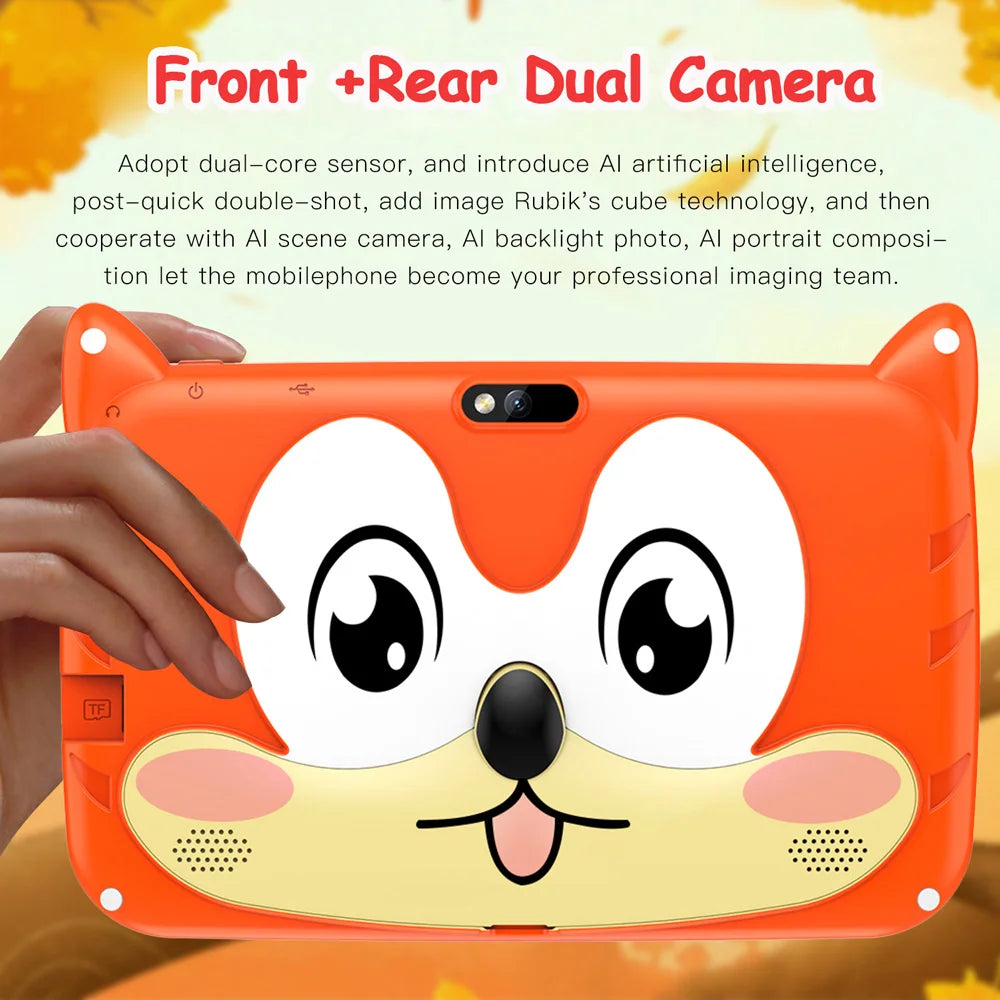 BDF 7-Inch Kids Tablet – Safe, Fun, and Educational Android 13 Device for Children