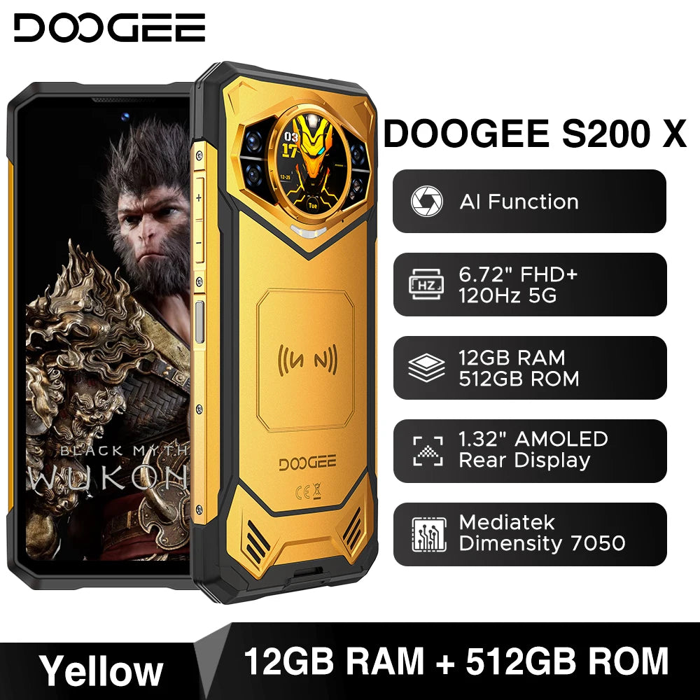 DOOGEE S200 X 5G Rugged Smartphone