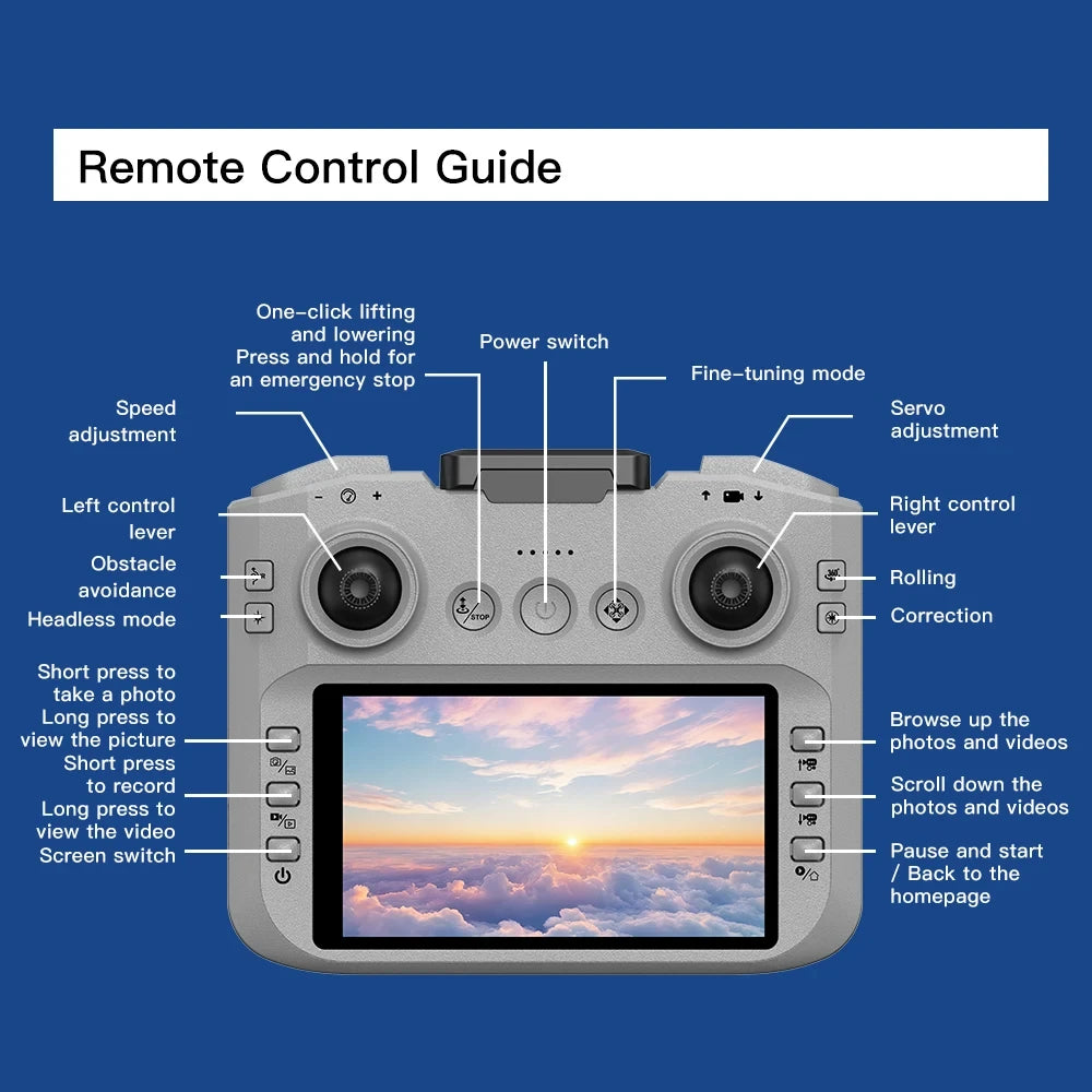 GT3 MAX Drone – 8K GPS HD Aerial Photography Quadcopter