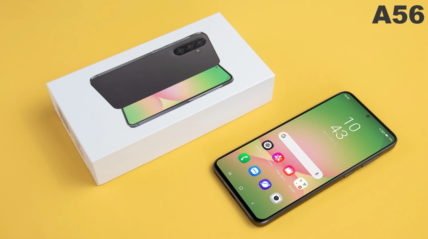 A56 Global Version Smartphone – 6.8" Android, 12GB RAM, 512GB Storage