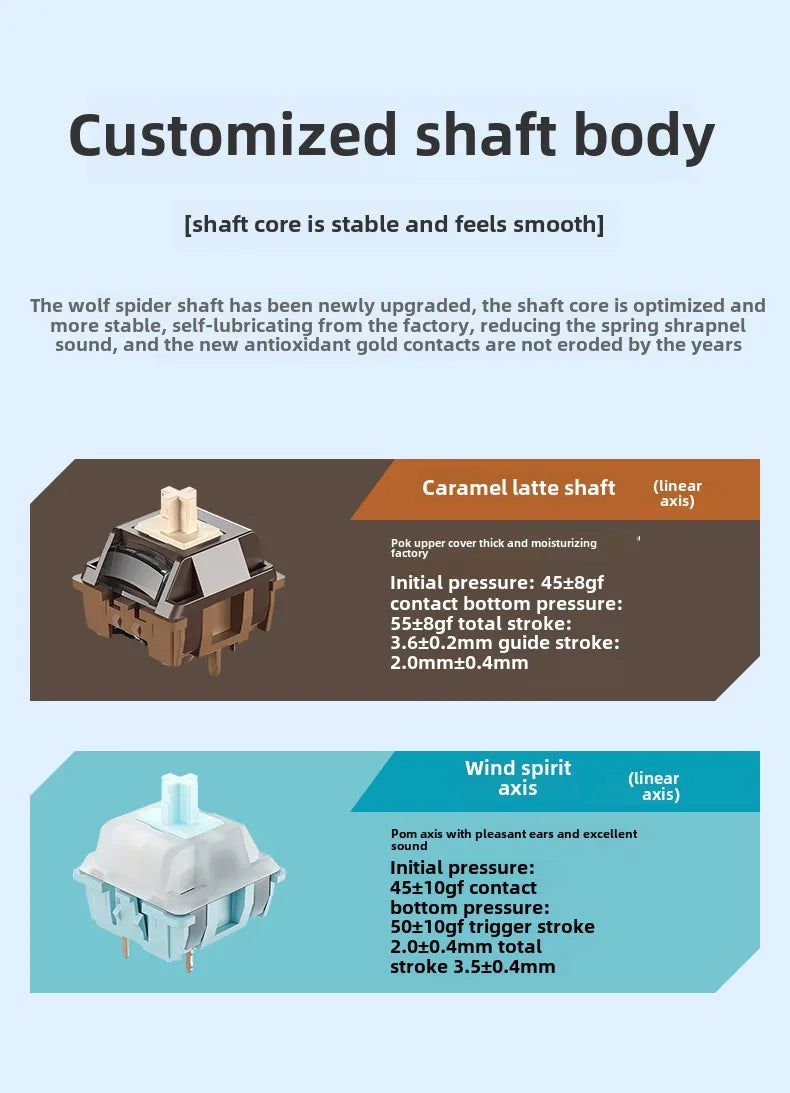 AULA F108/PRO Mechanical Gaming Keyboard – RGB Hot-Swappable Wireless Performance