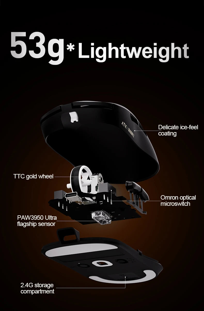 ATK Dragonfly A9 Ultra Wireless Gaming Mouse