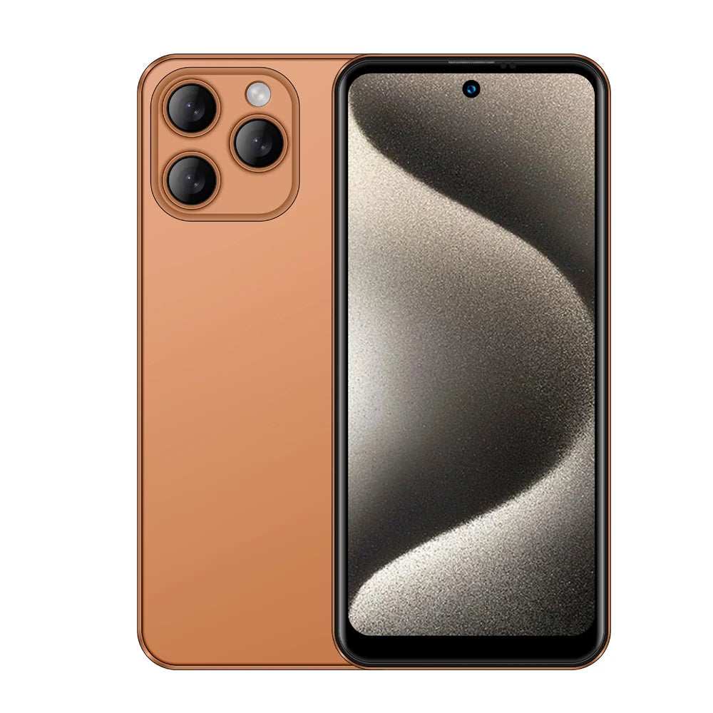 I16 Pro Max Smartphone – 6.8" Android, 12GB RAM, 512GB Storage