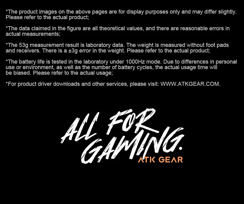 ATK Dragonfly A9 Ultra Wireless Gaming Mouse