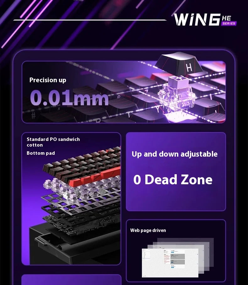 HE MAX Mechanical Gaming Keyboard