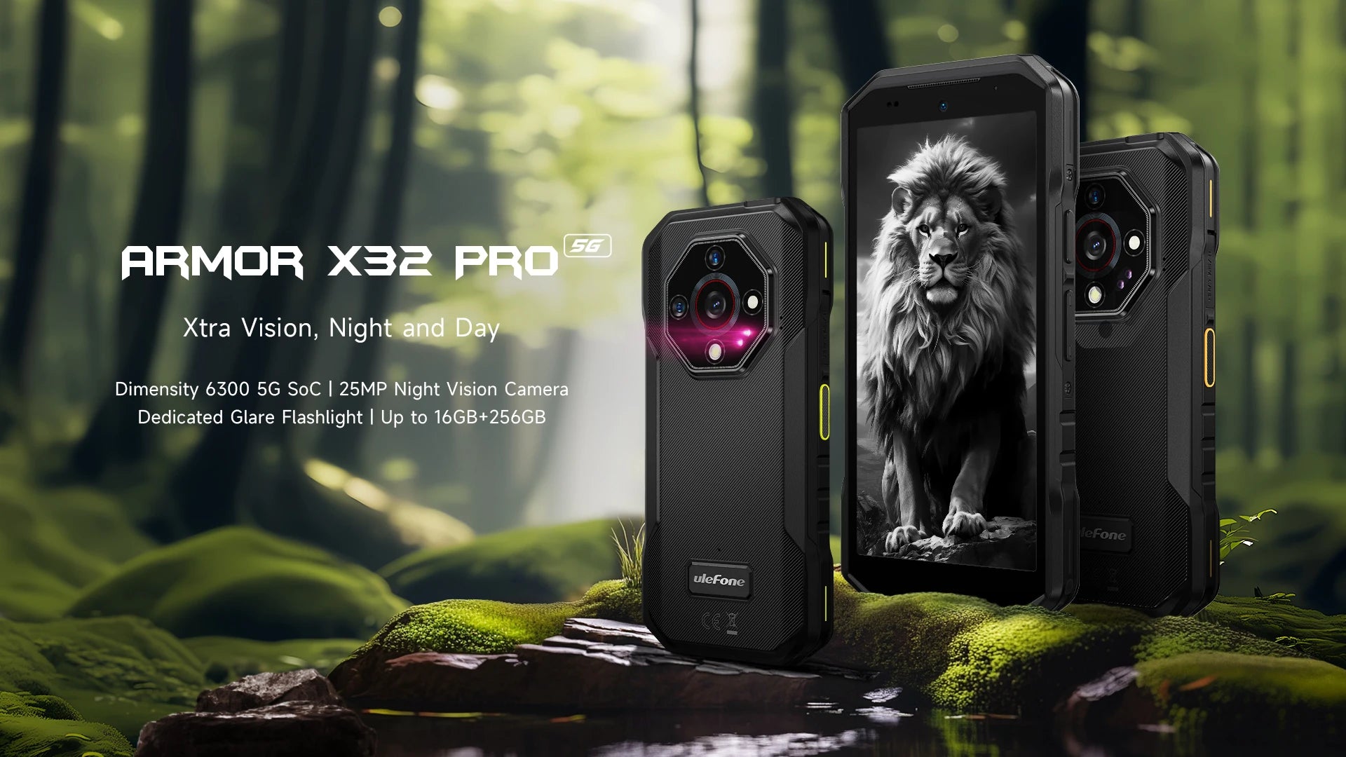 Armor X32 Pro 5G Rugged Android Phone
