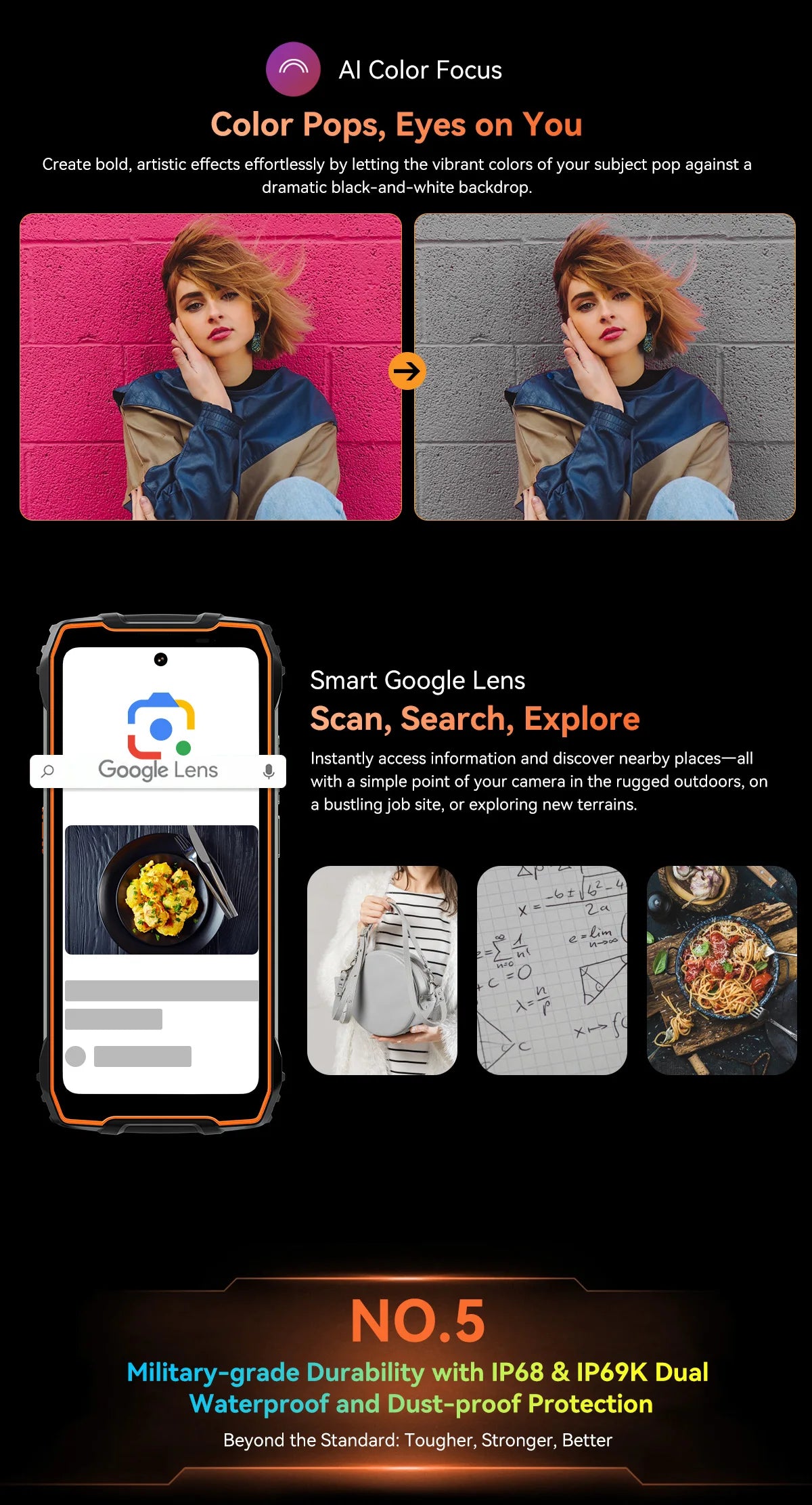 Blackview OSCAL PILOT 3 5G Rugged Smartphone