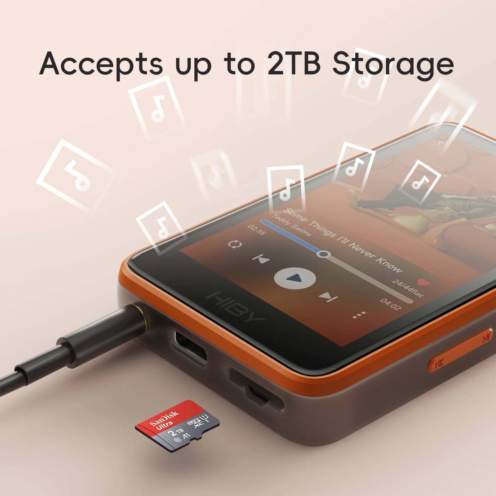 HiBy R1 Hi-Fi Music Player Bluetooth 5.1 & WiFi DAC