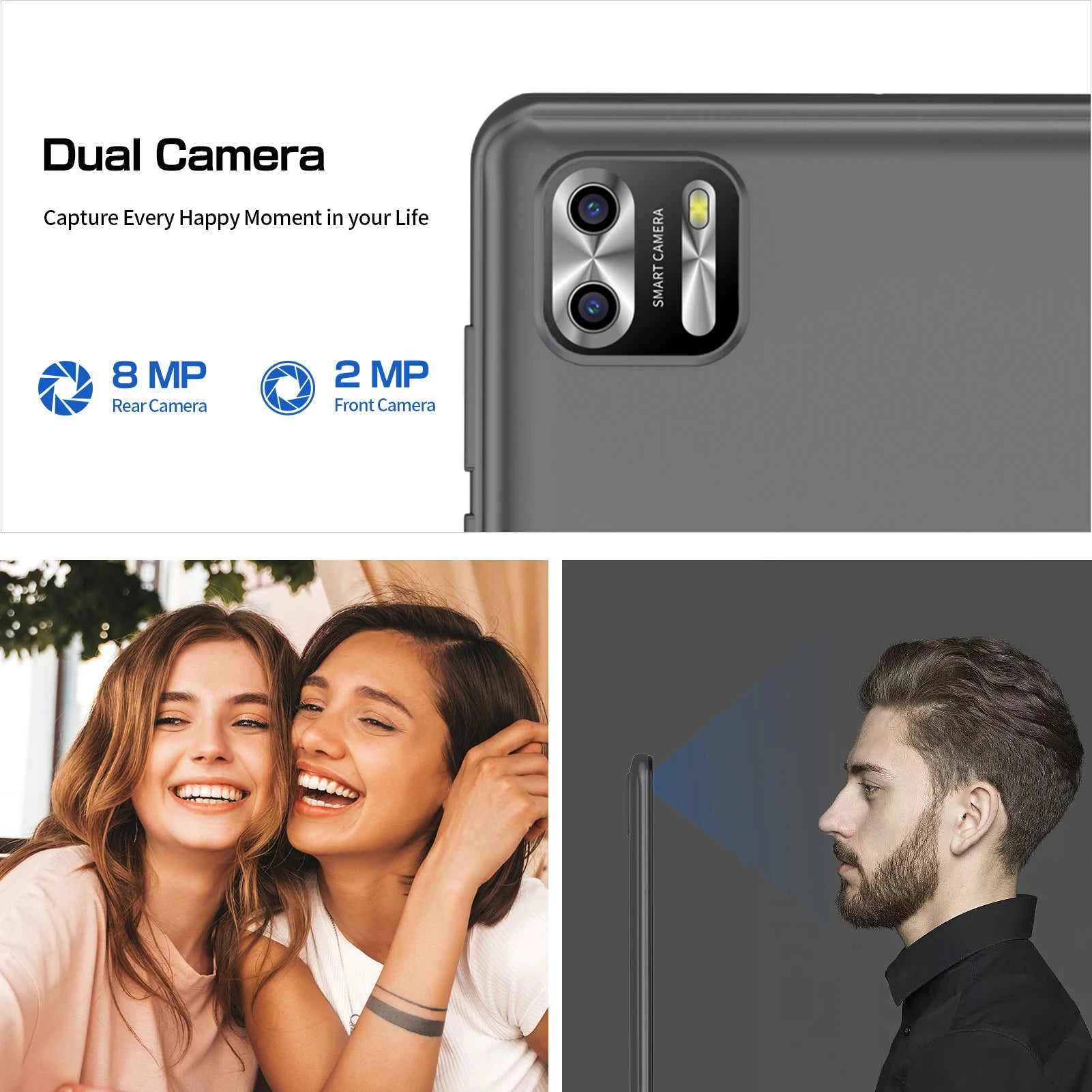 PRITOM 8 Inch Tablet Android 13