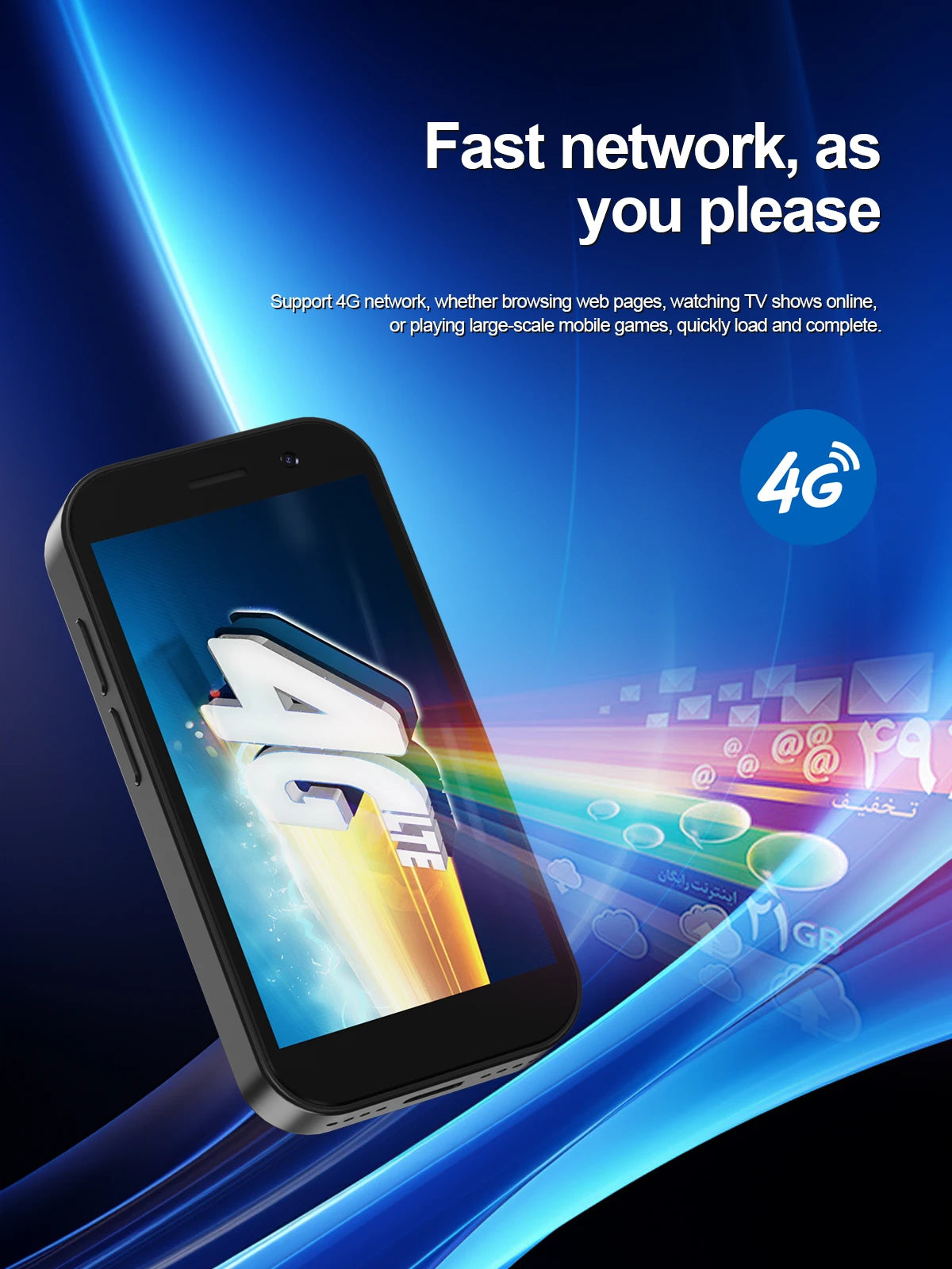 2024 SERVO KING8000 Mini 4G Smartphone