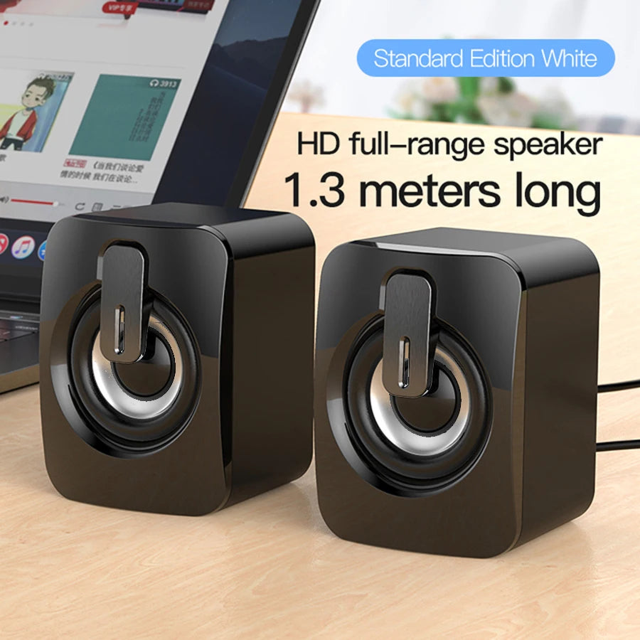 Mini PC Speaker Sound Box for Laptop & Desktop