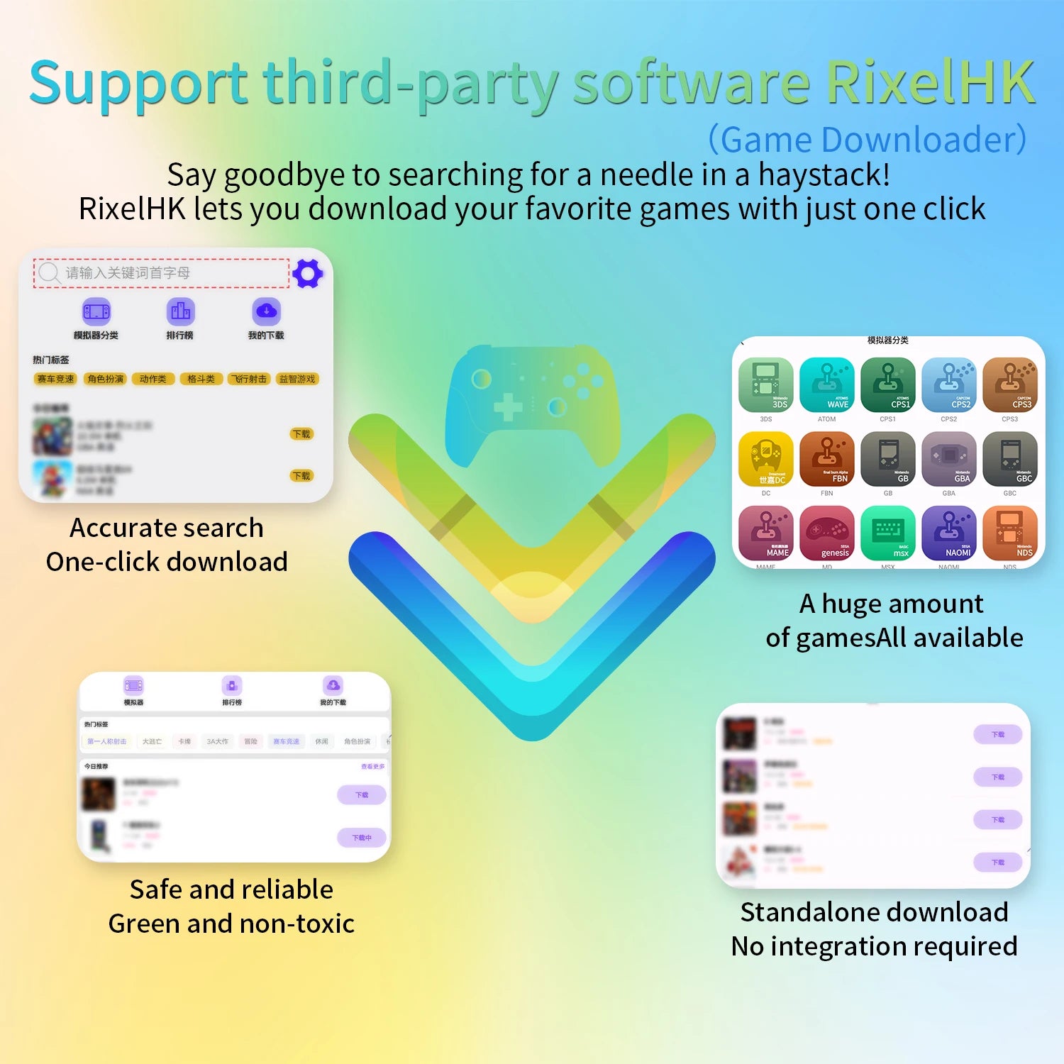 ANBERNIC RG Cubexx Retro Handheld Game Console