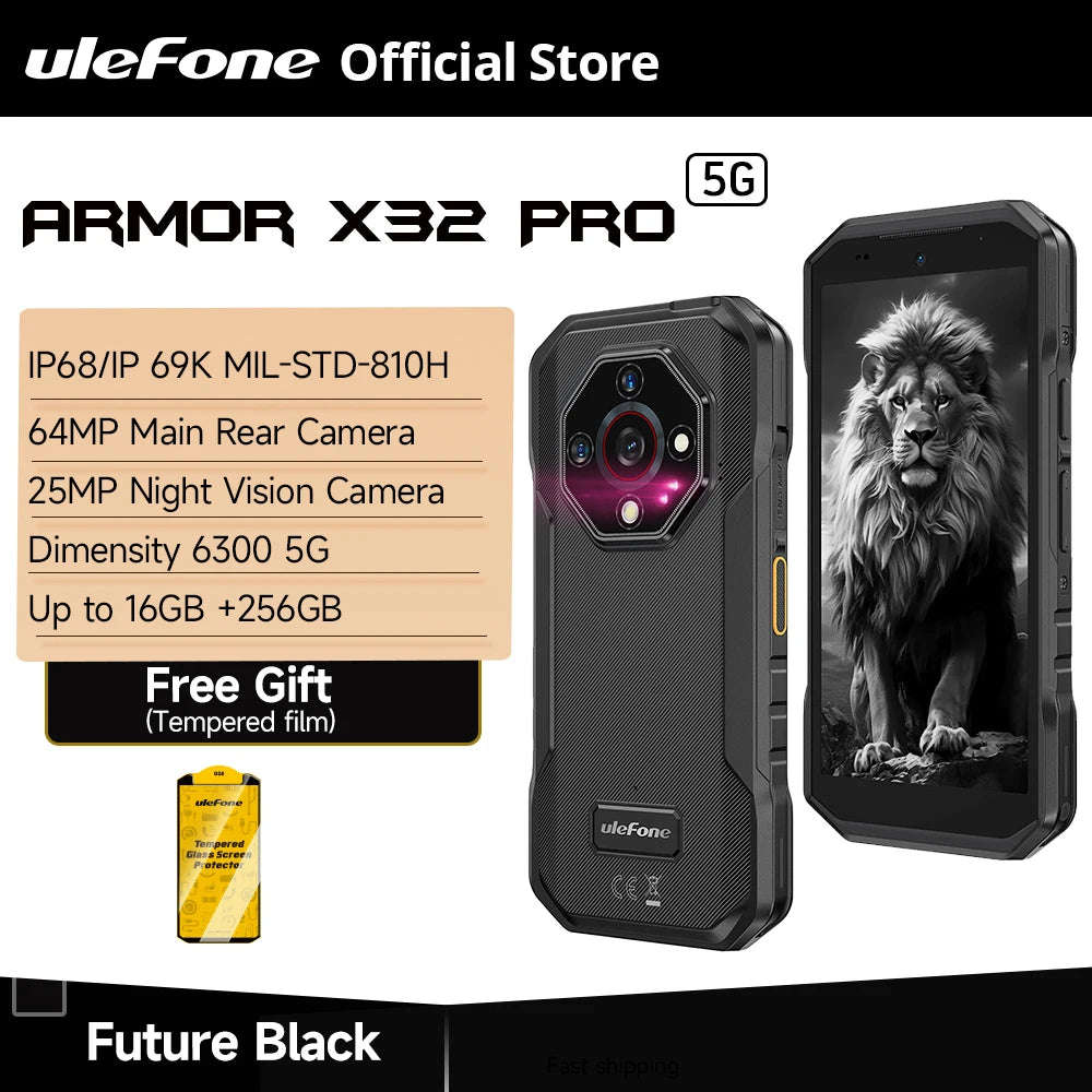 Armor X32 Pro 5G Rugged Android Phone
