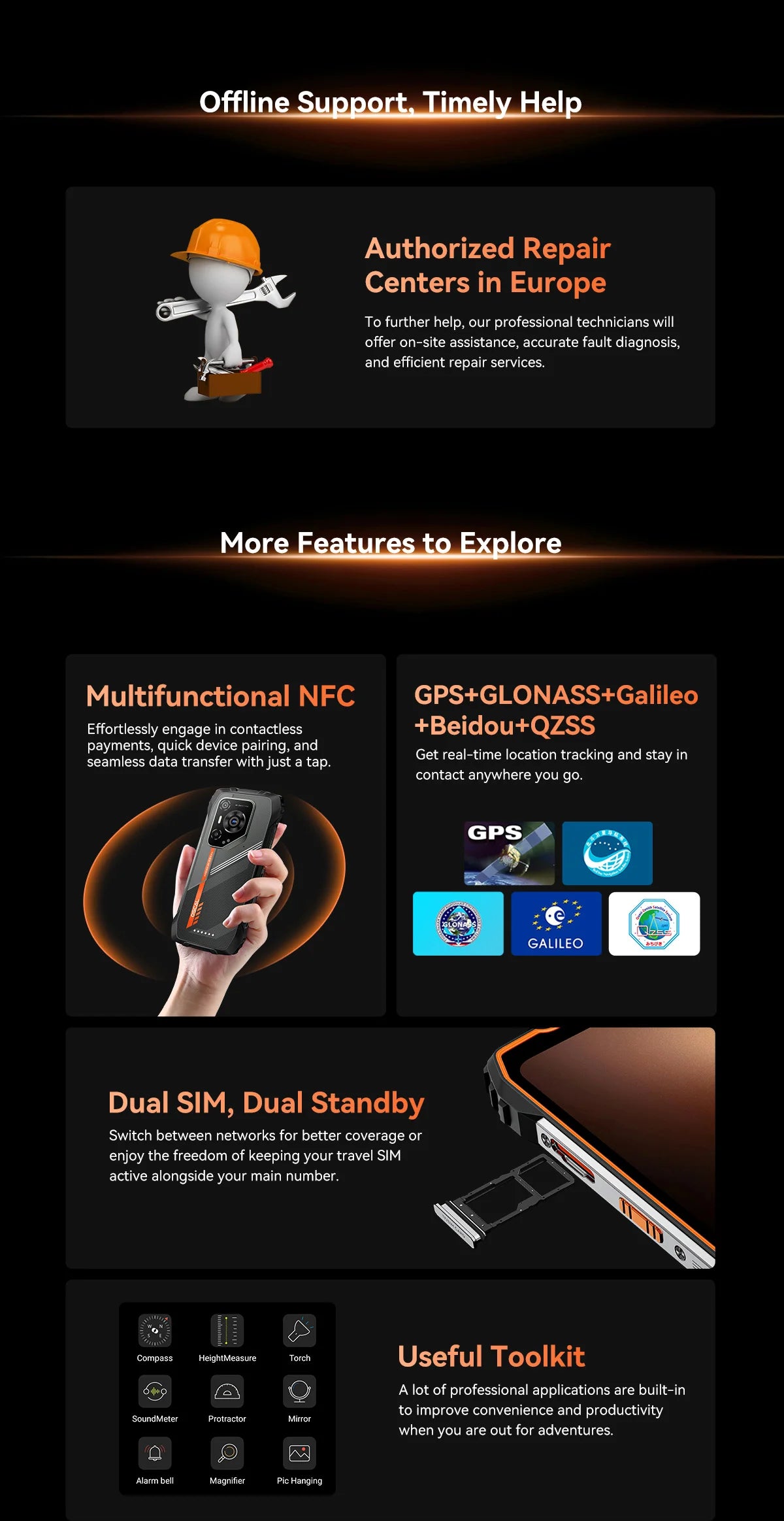 Blackview OSCAL PILOT 3 5G Rugged Smartphone