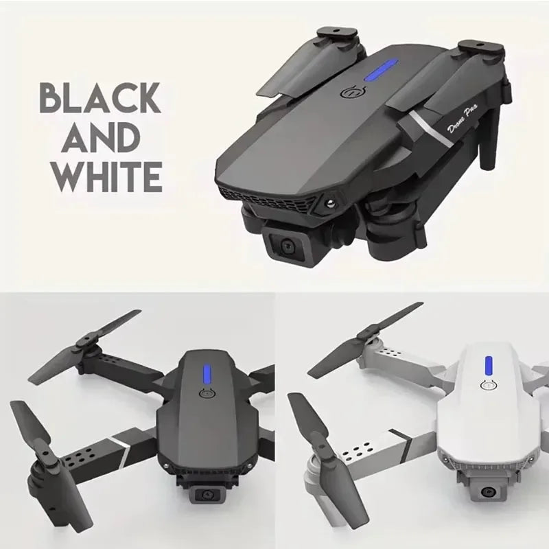 2024 E88Pro 4K RC Drone – Foldable WiFi FPV Quadcopter with 3 Batteries