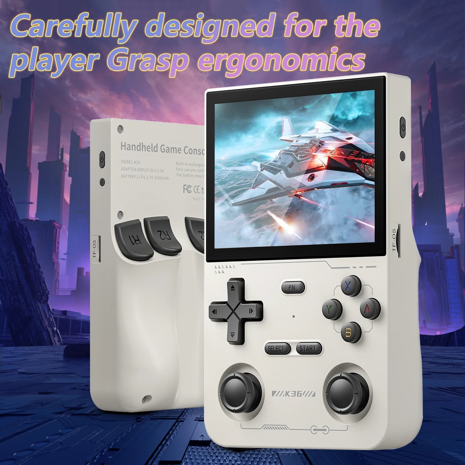 GAMINJA K36 Handheld Game Console 64GB