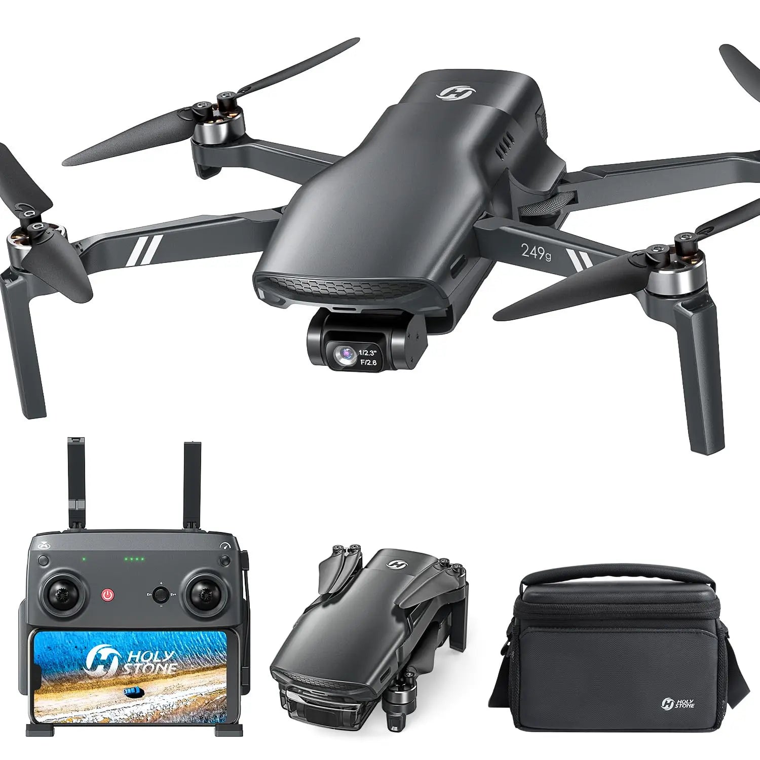 HS900 GPS Drone – 4K Camera, 3-Axis Gimbal, 48MP Photos