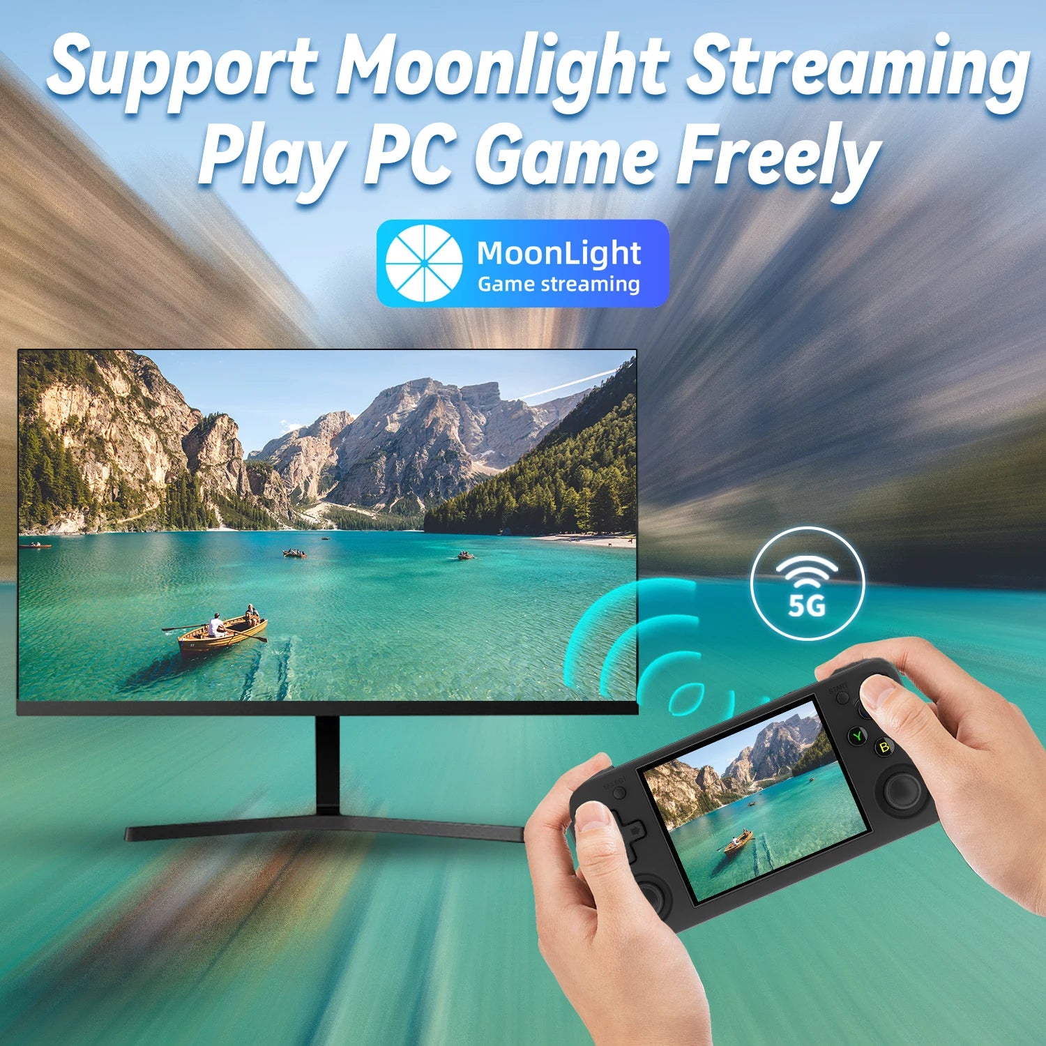 ANBERNIC RG35XX H Retro Handheld Game Console