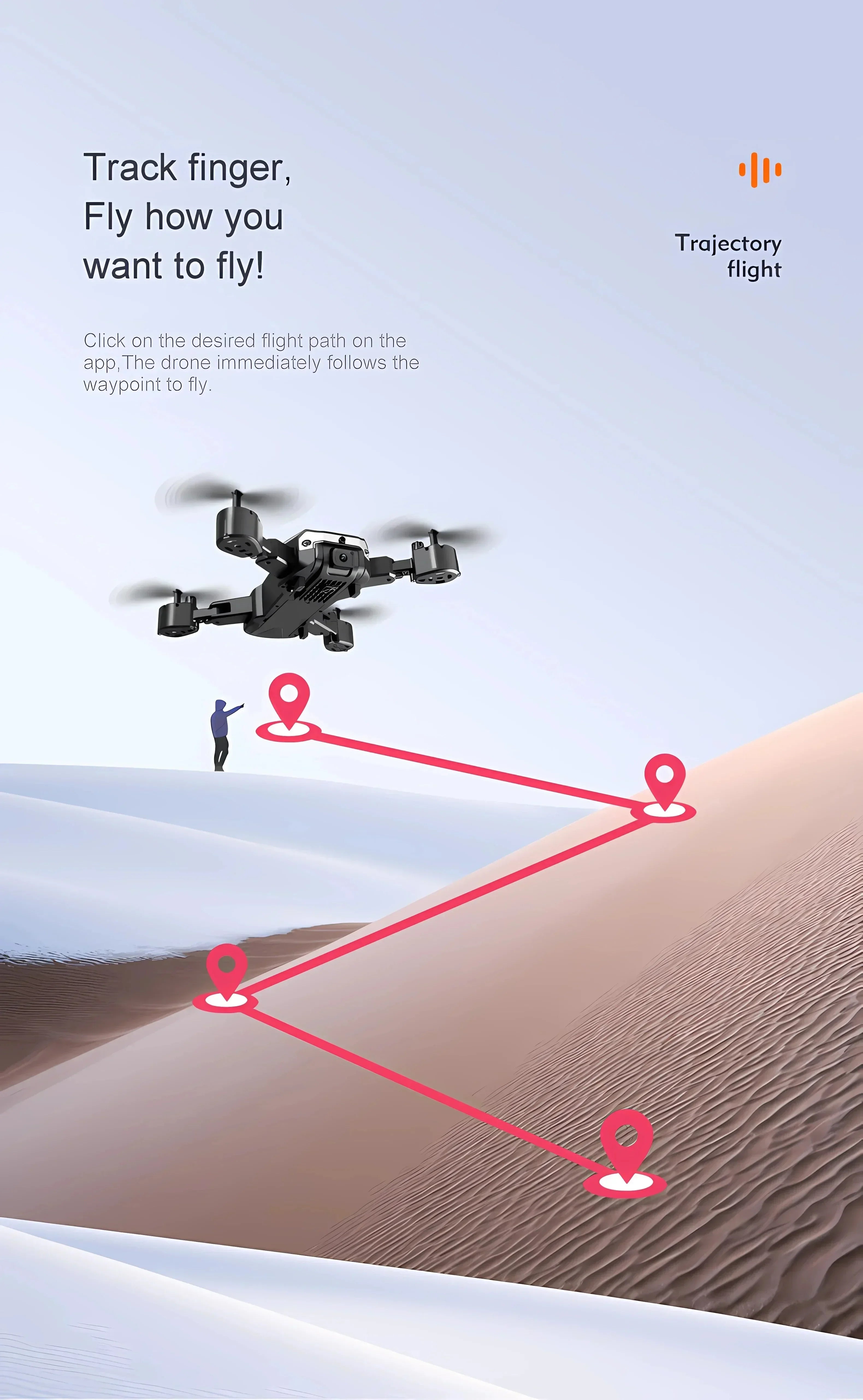 S6 RC Drone G6 – 8K HD Camera, Obstacle Avoidance
