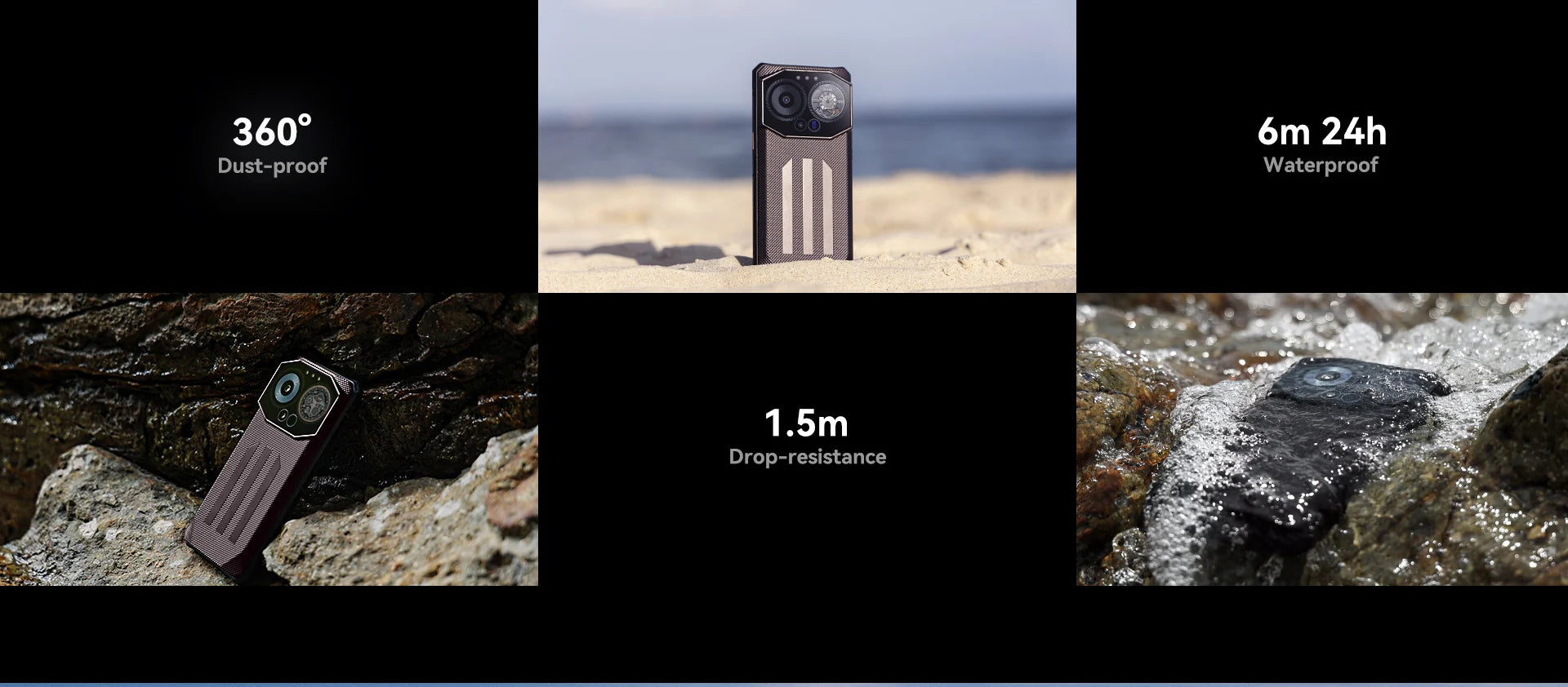 IIIF150 B3 Pro 5G Rugged Smartphone Dual Display