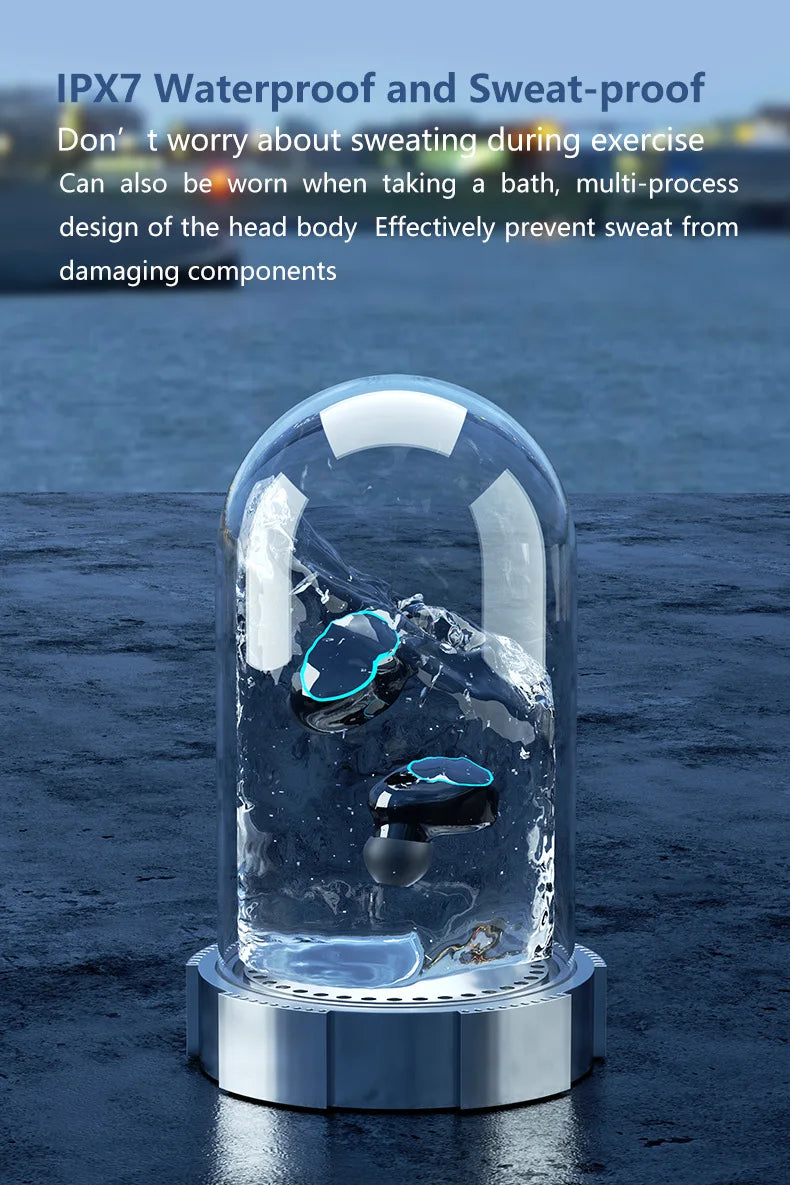 M10 Wireless Earbuds with Power Bank & HiFi Sound