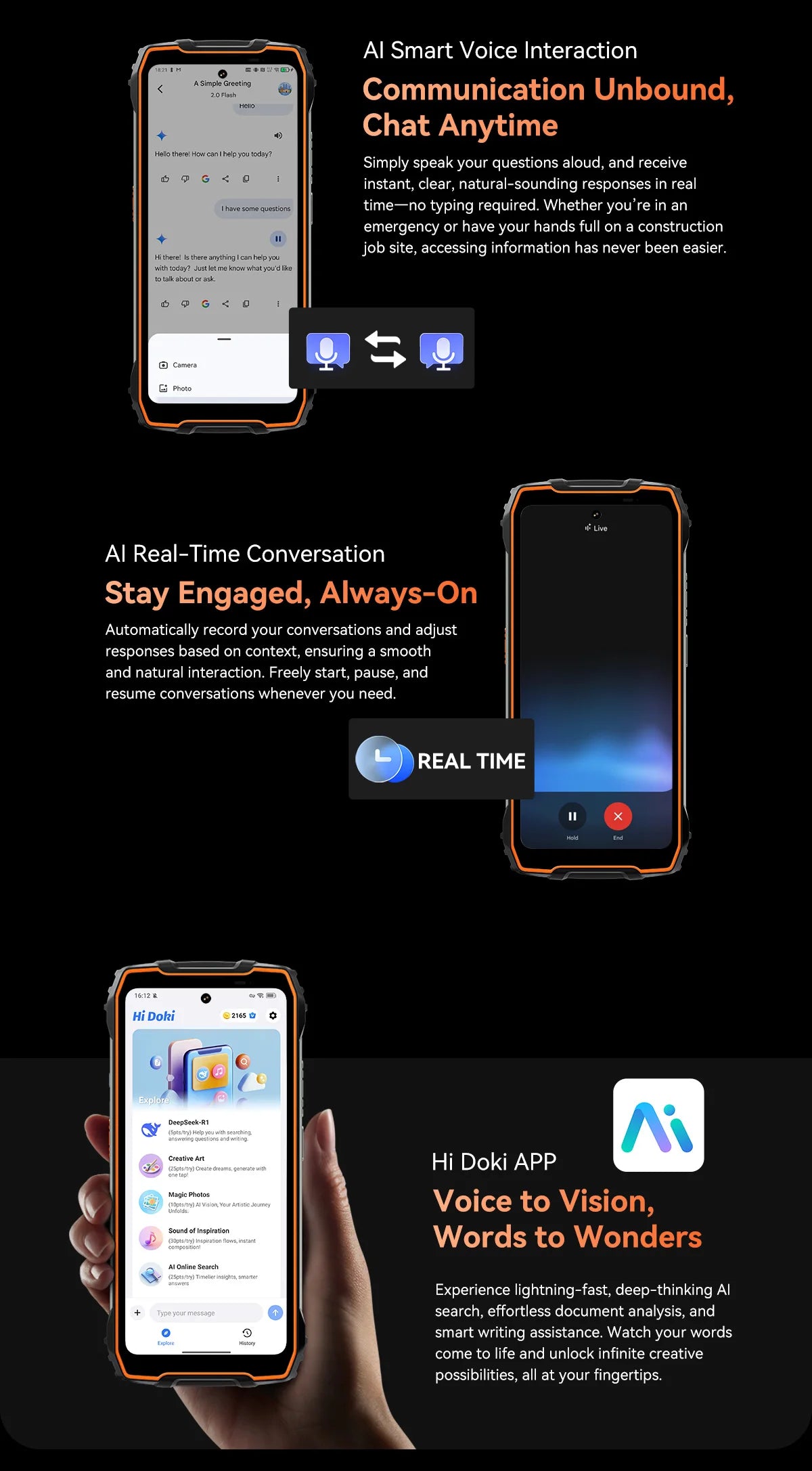 Blackview OSCAL PILOT 3 5G Rugged Smartphone