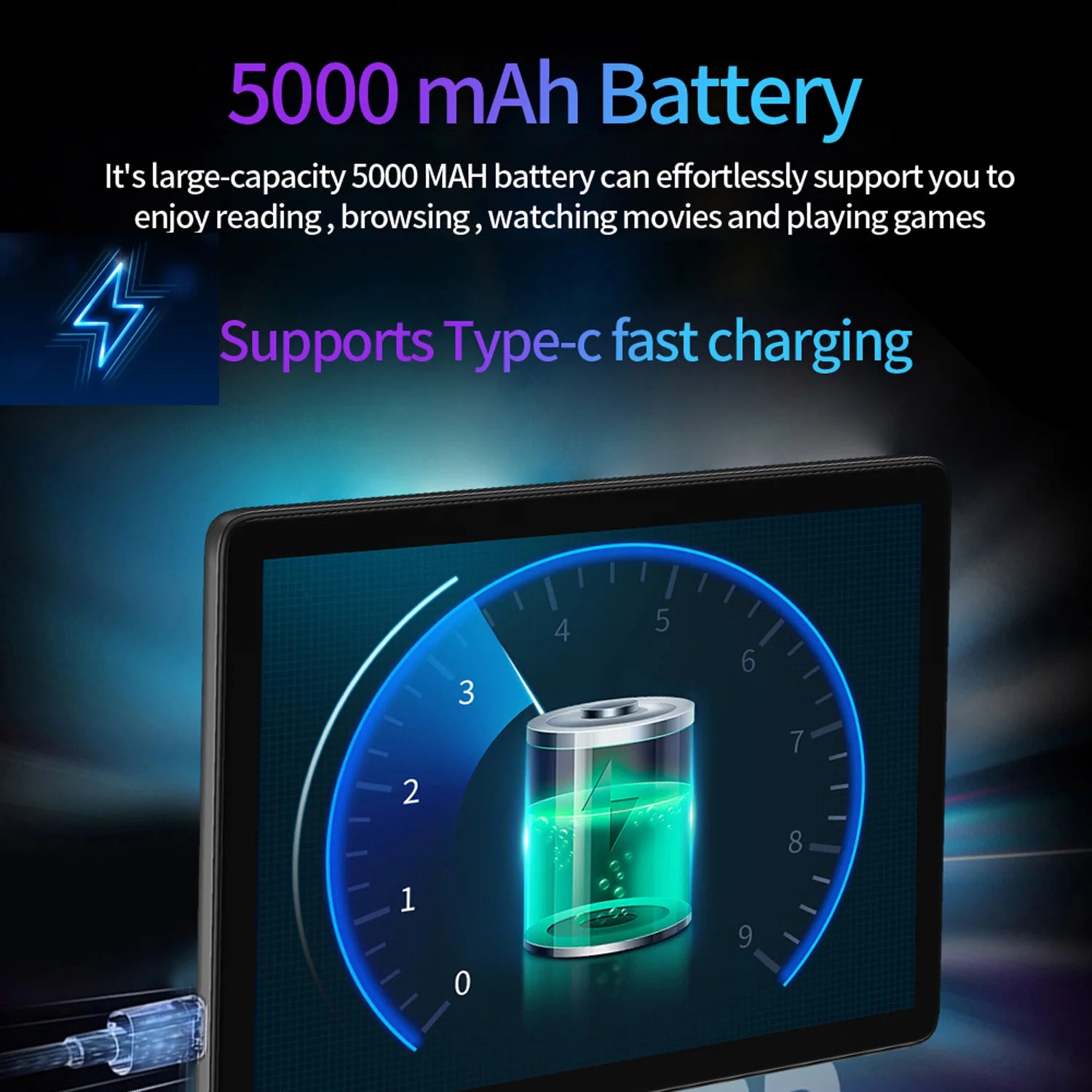 10.1" Android 13 Tablet – Octa-Core, Dual SIM, 4GB RAM, 64GB Storage