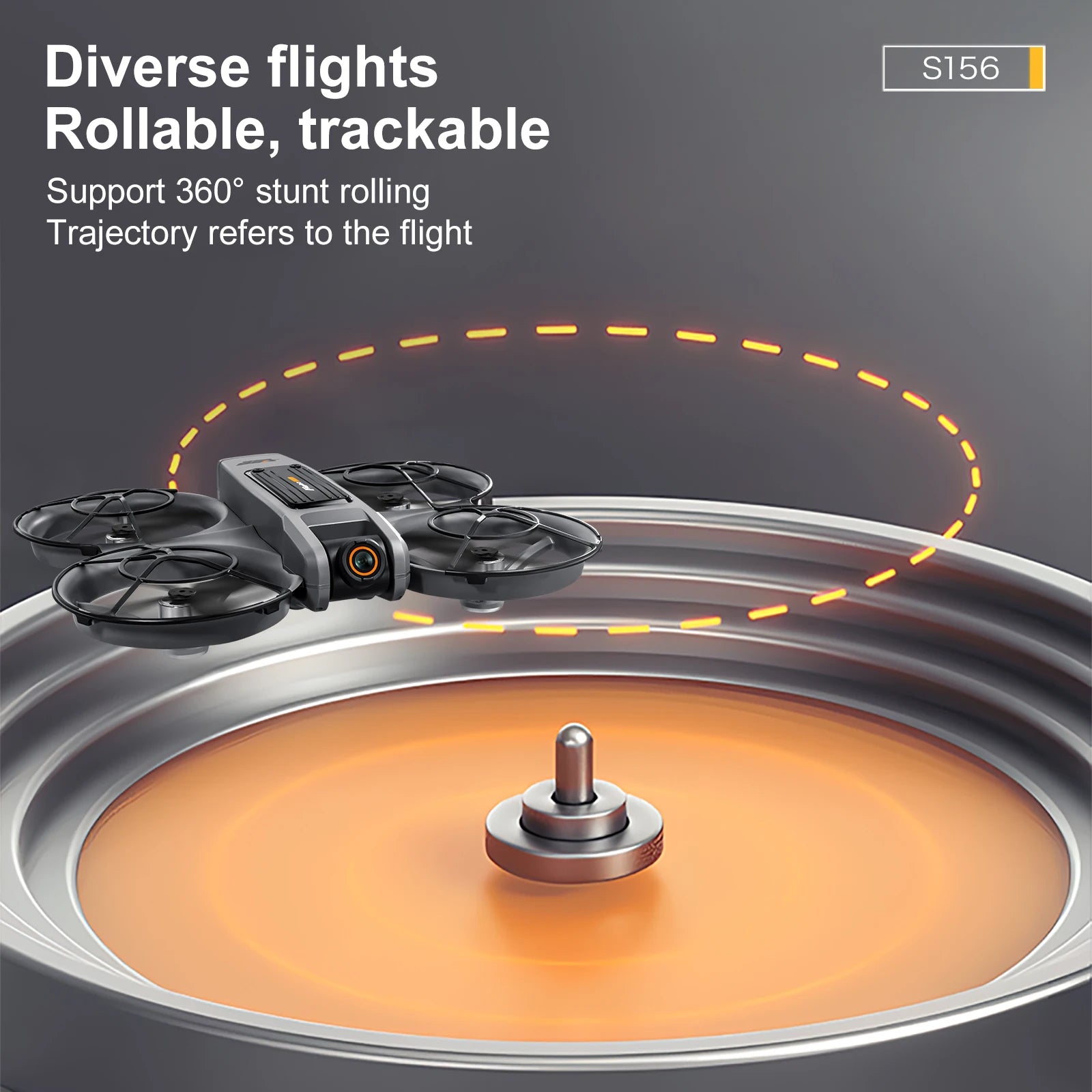 S156 RC Drone – 8K HD Dual Camera, 5G WiFi Quadcopter