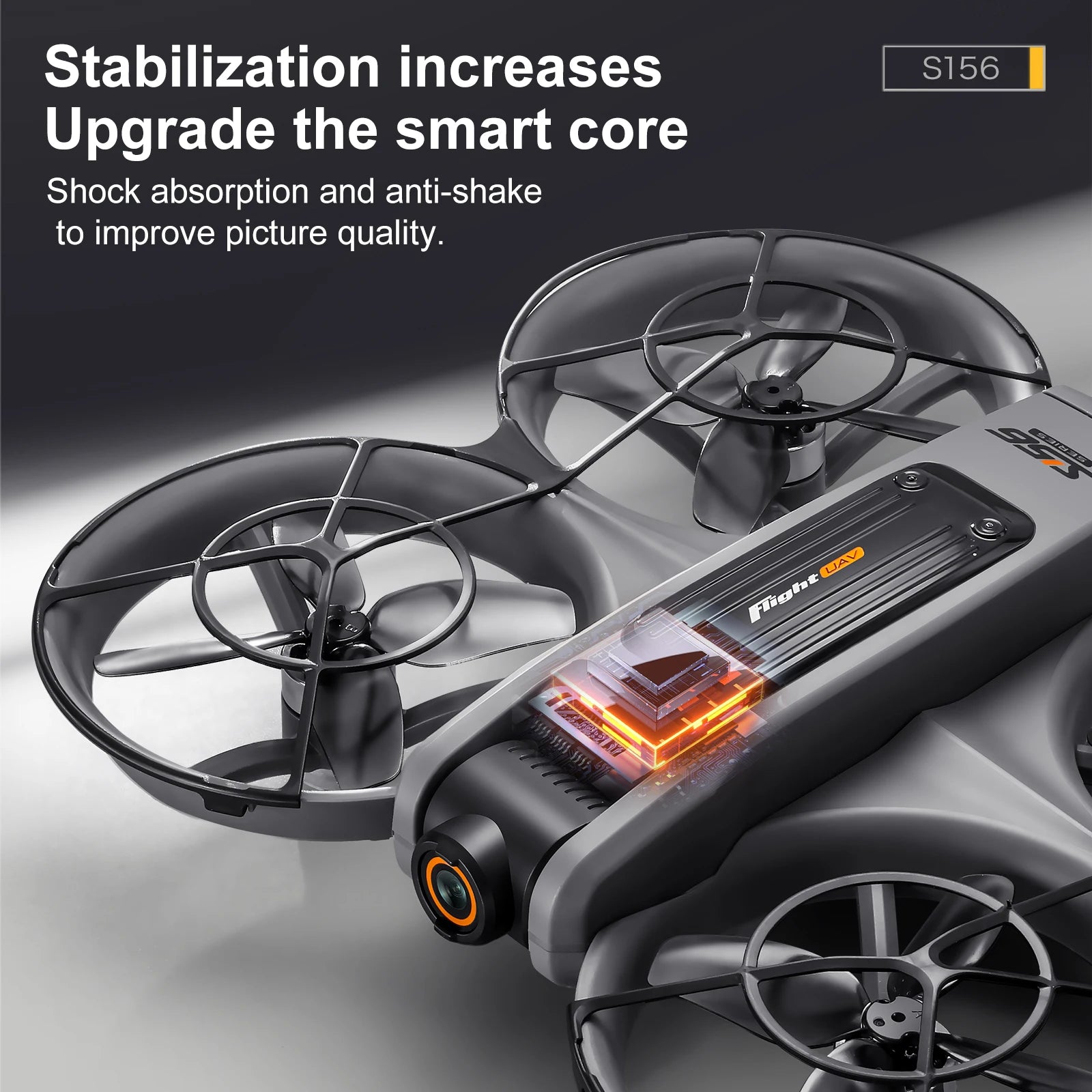 S156 RC Drone – 8K HD Dual Camera, 5G WiFi Quadcopter