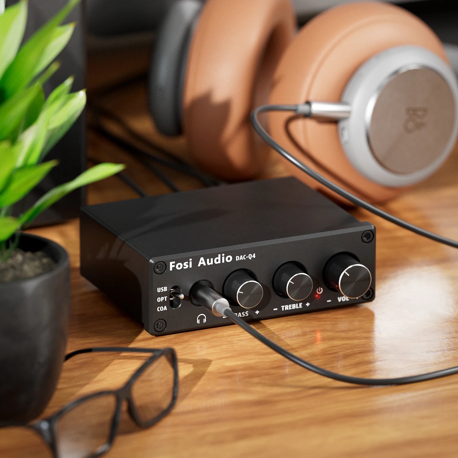 Fosi Audio Q4 Mini USB DAC & Headphone Amplifier