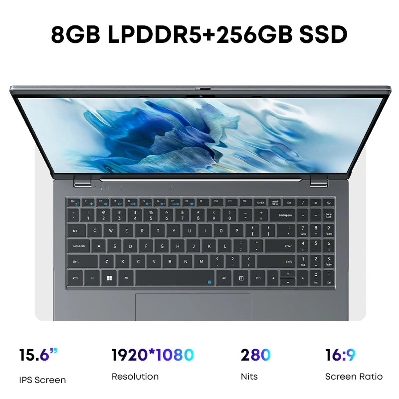 GemiBook Plus 15.6" Laptop
