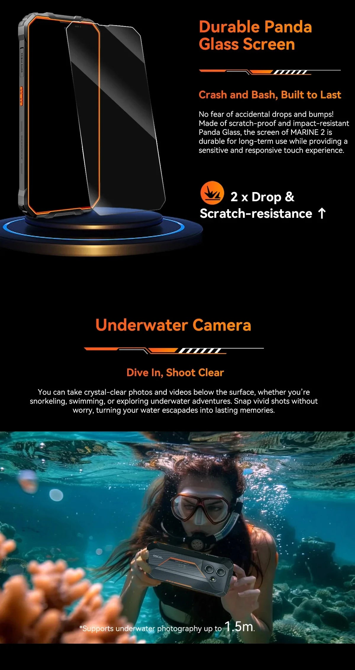 Blackview OSCAL Marine 2 Rugged Smartphone