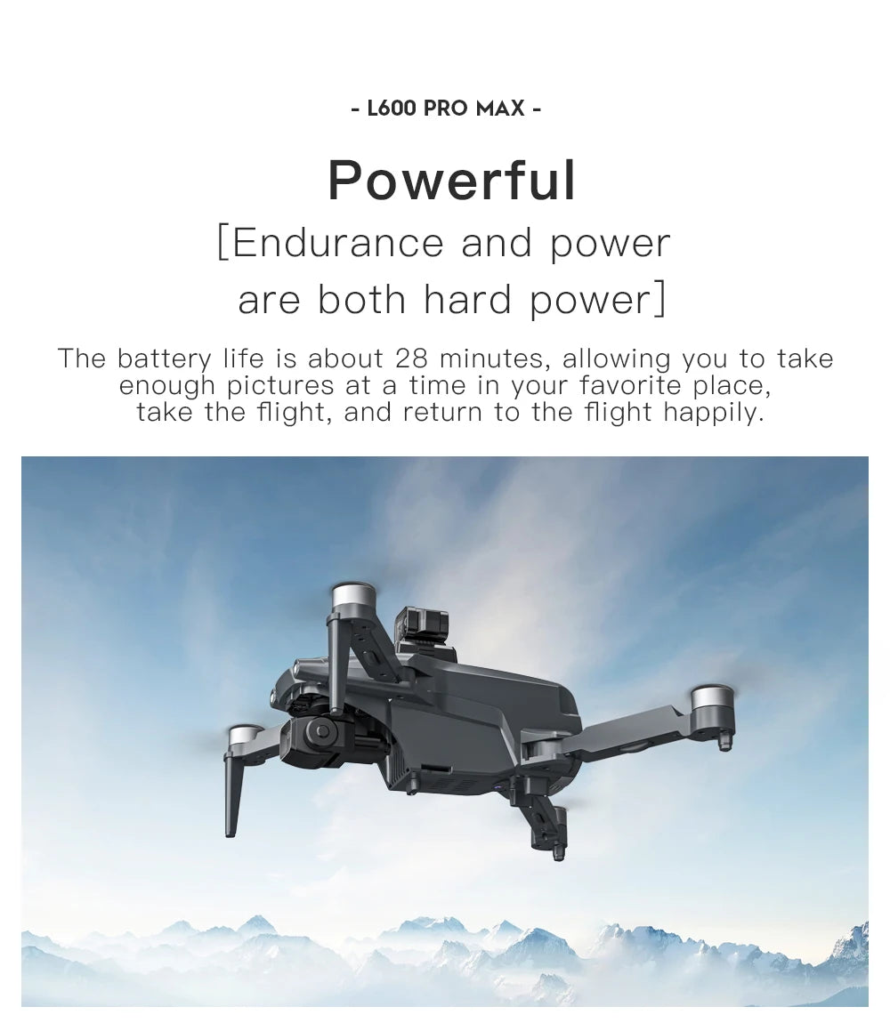 2025 L600 PRO MAX GPS Drone