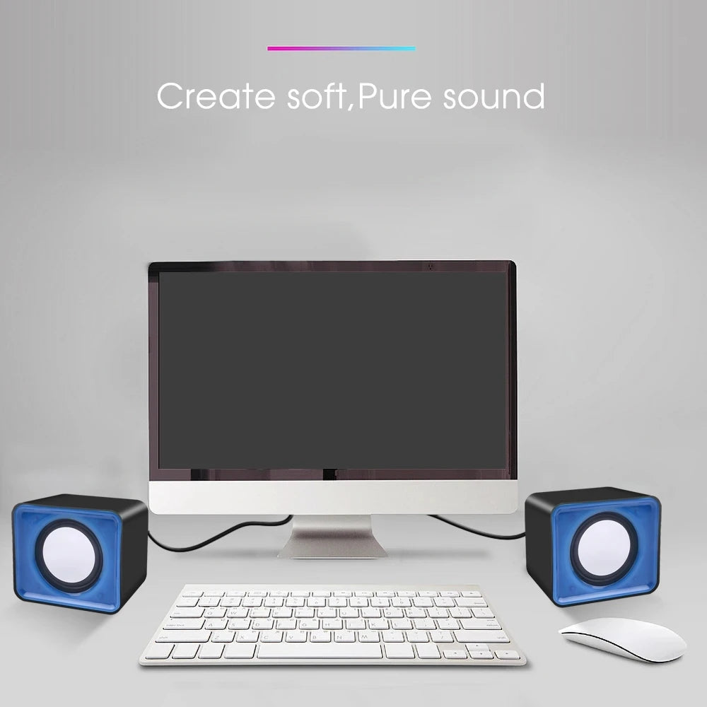 Mini PC Speaker Sound Box for Laptop & Desktop