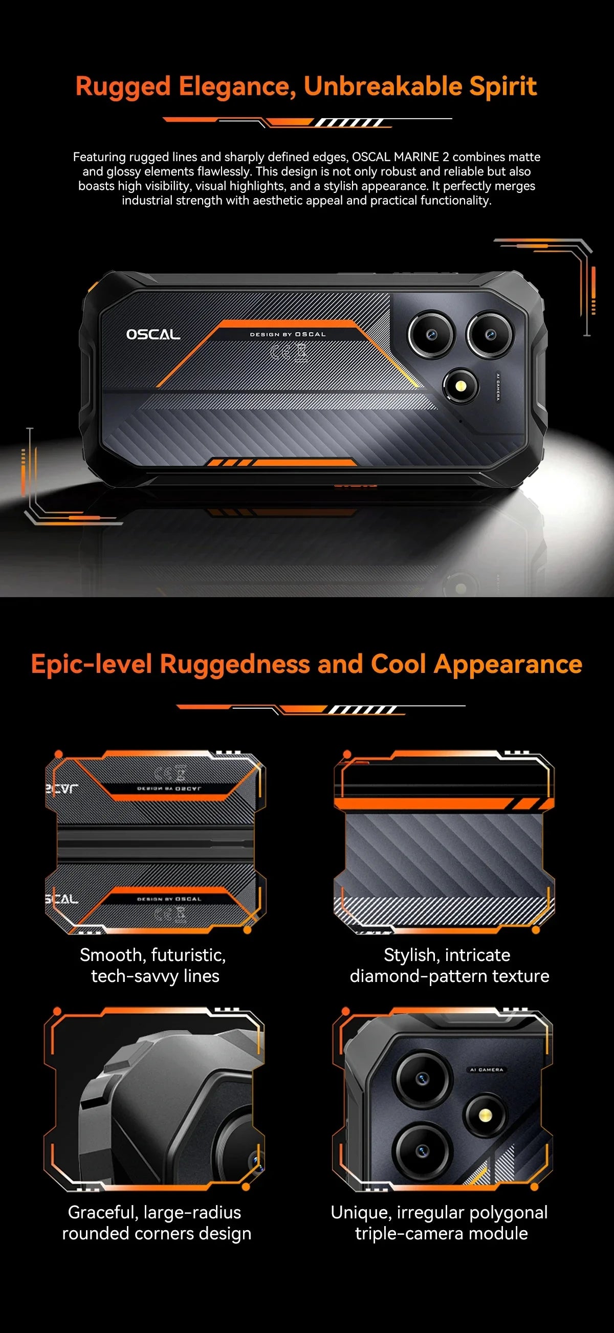 Blackview OSCAL Marine 2 Rugged Smartphone