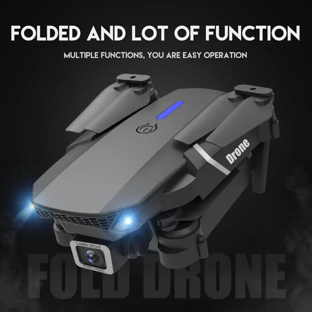 E88Pro RC Drone 4K HD Camera Foldable WiFi FPV