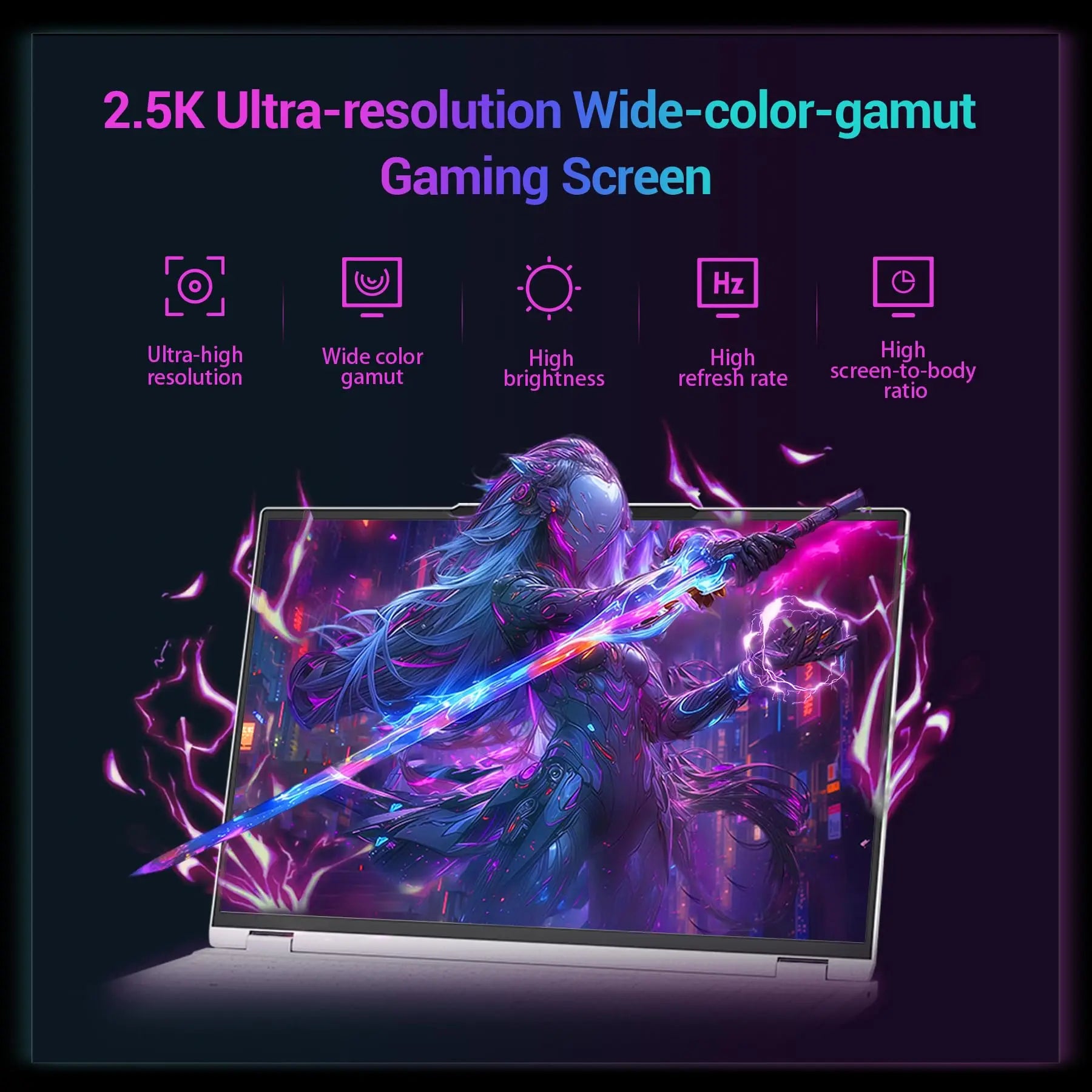 16Pro Gaming Laptop – 16" i7 13700HX, RTX 5060, 32GB DDR5