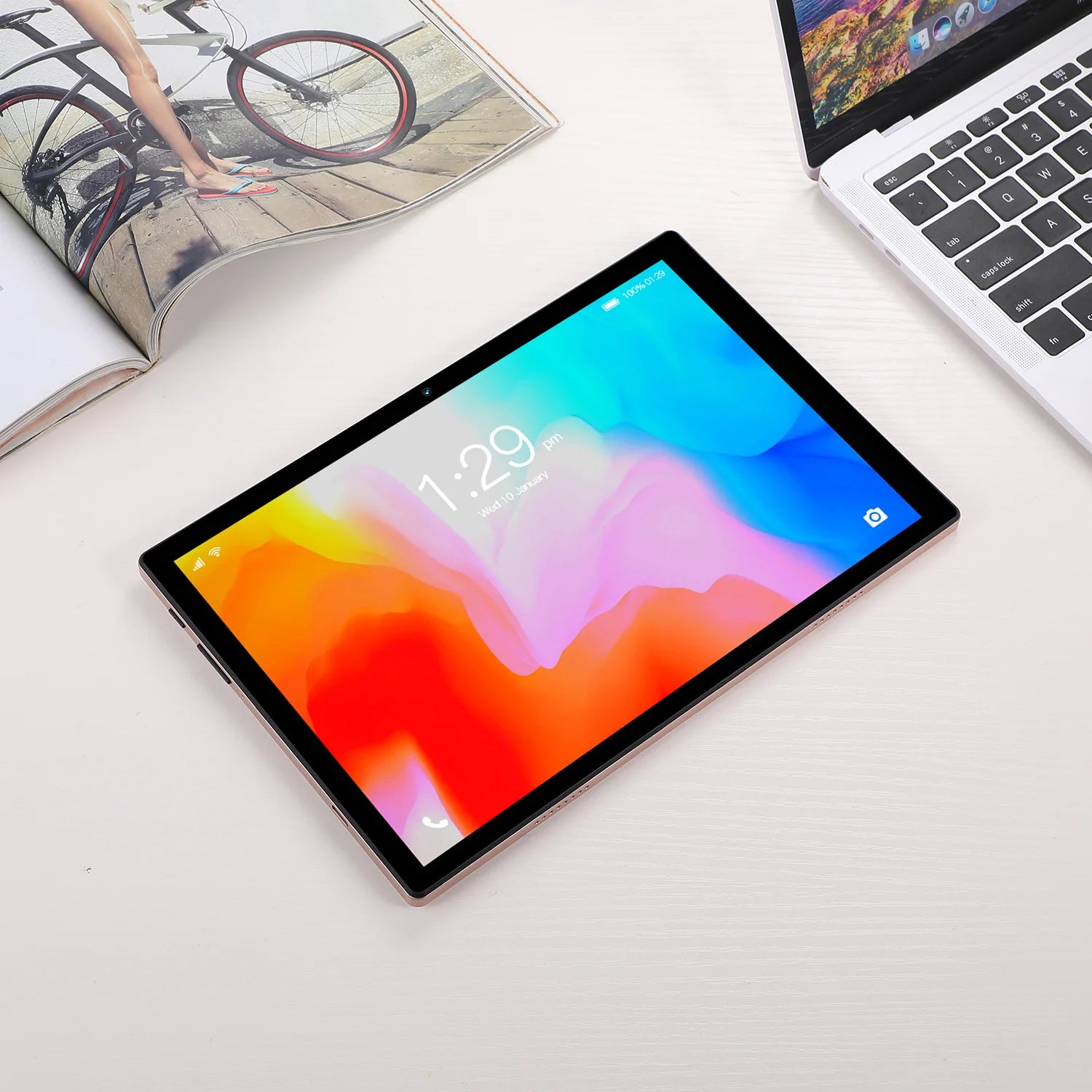 10.1" Android 13 Tablet – Octa-Core, Dual SIM, 4GB RAM, 64GB Storage