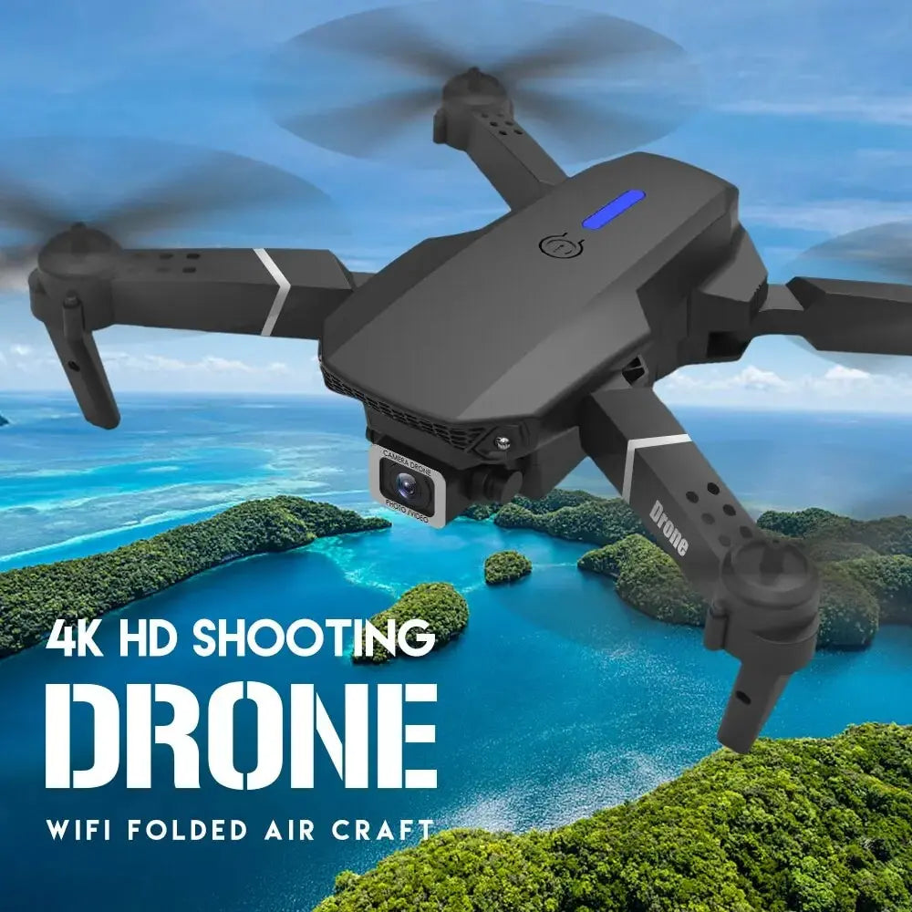 E88Pro RC Drone 4K HD Camera Foldable WiFi FPV