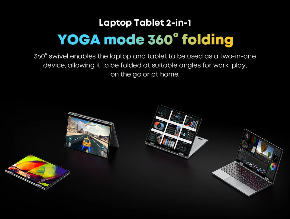 MiniBook X 2-in-1 Laptop Tablet