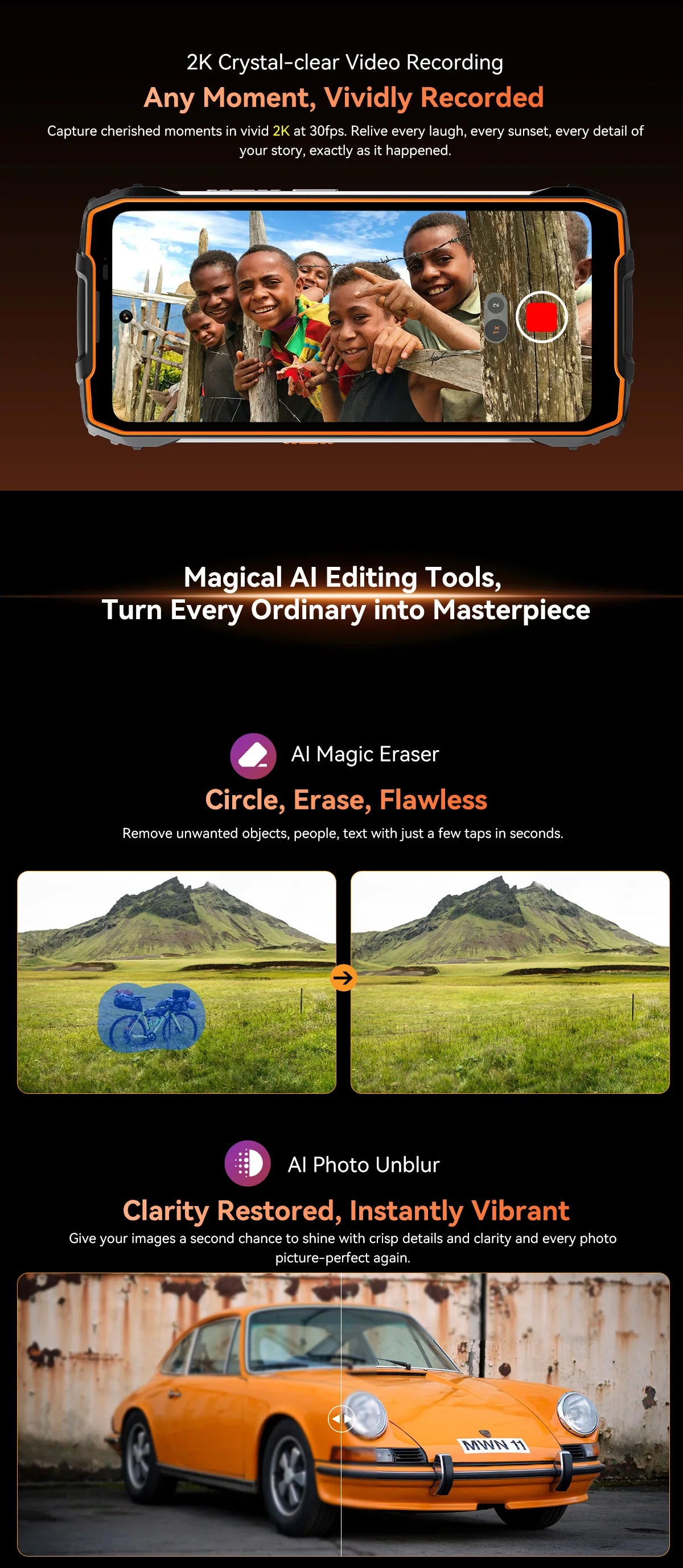 Blackview OSCAL PILOT 3 5G Rugged Smartphone