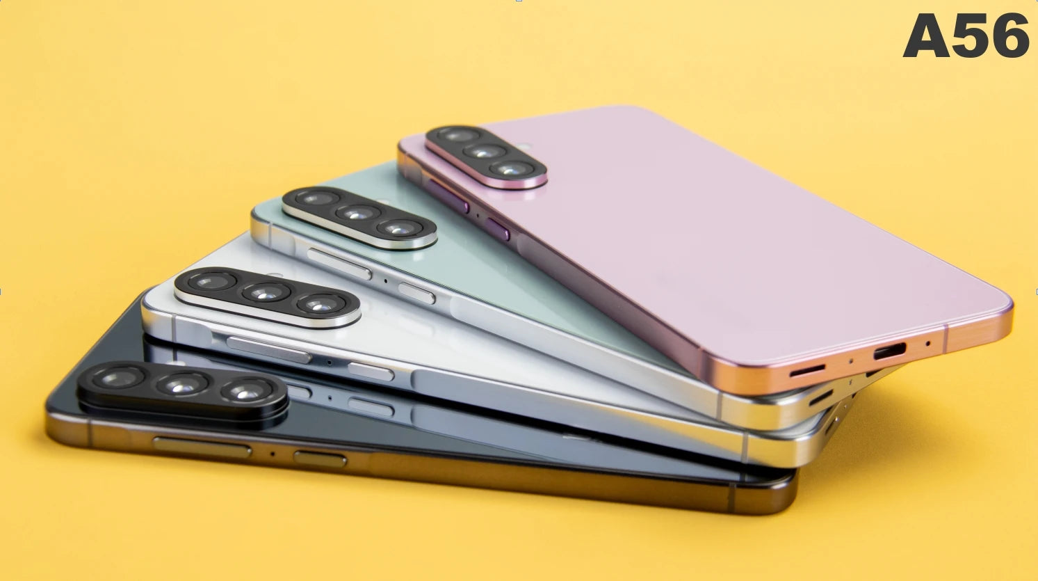 A56 Global Version Smartphone – 6.8" Android, 12GB RAM, 512GB Storage