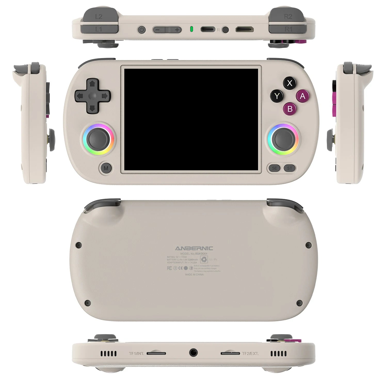 ANBERNIC RG40XX H Retro Handheld Game Console