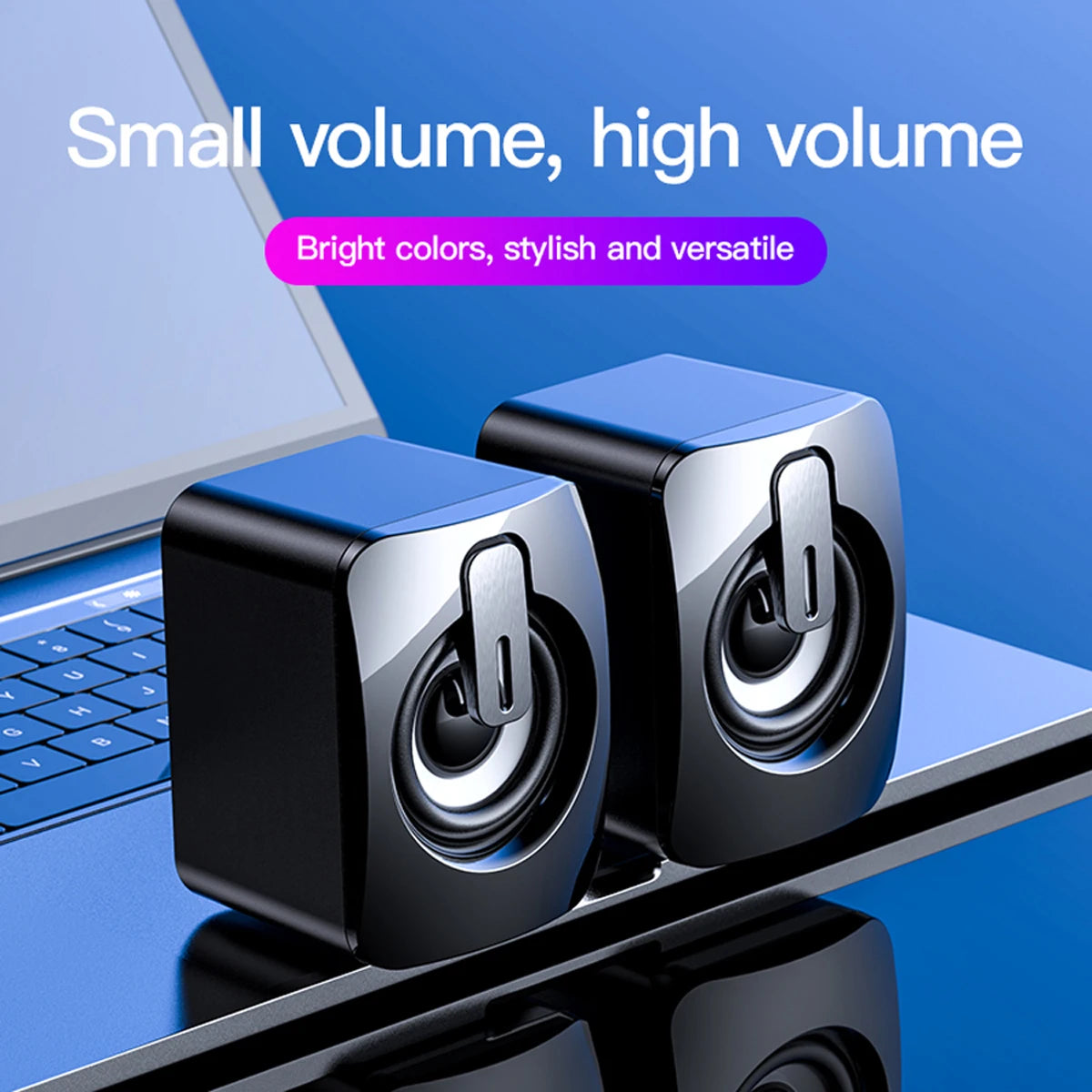 Mini PC Speaker Sound Box for Laptop & Desktop